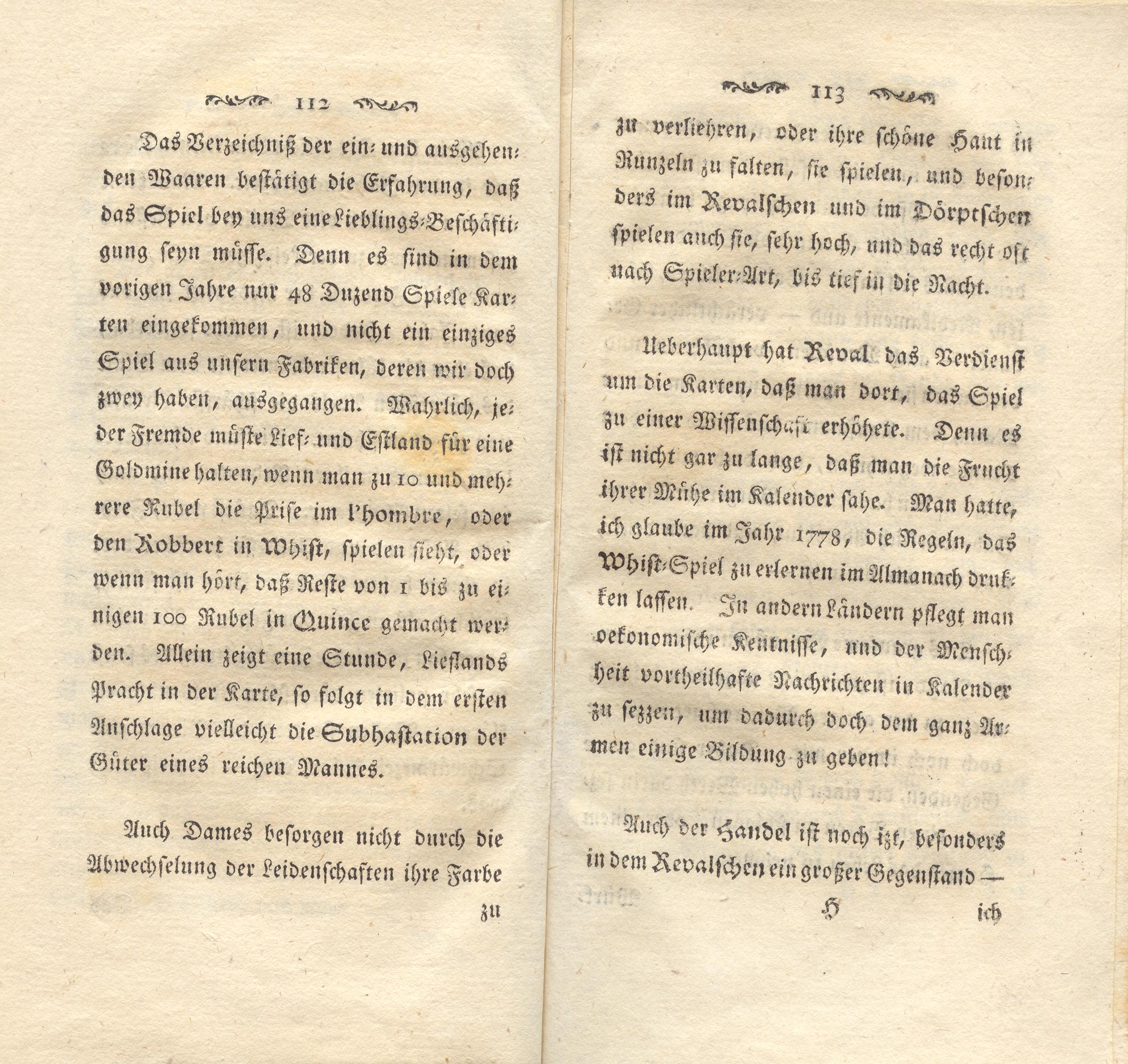 Sitten und Zeit (1781) | 57. (112-113) Основной текст