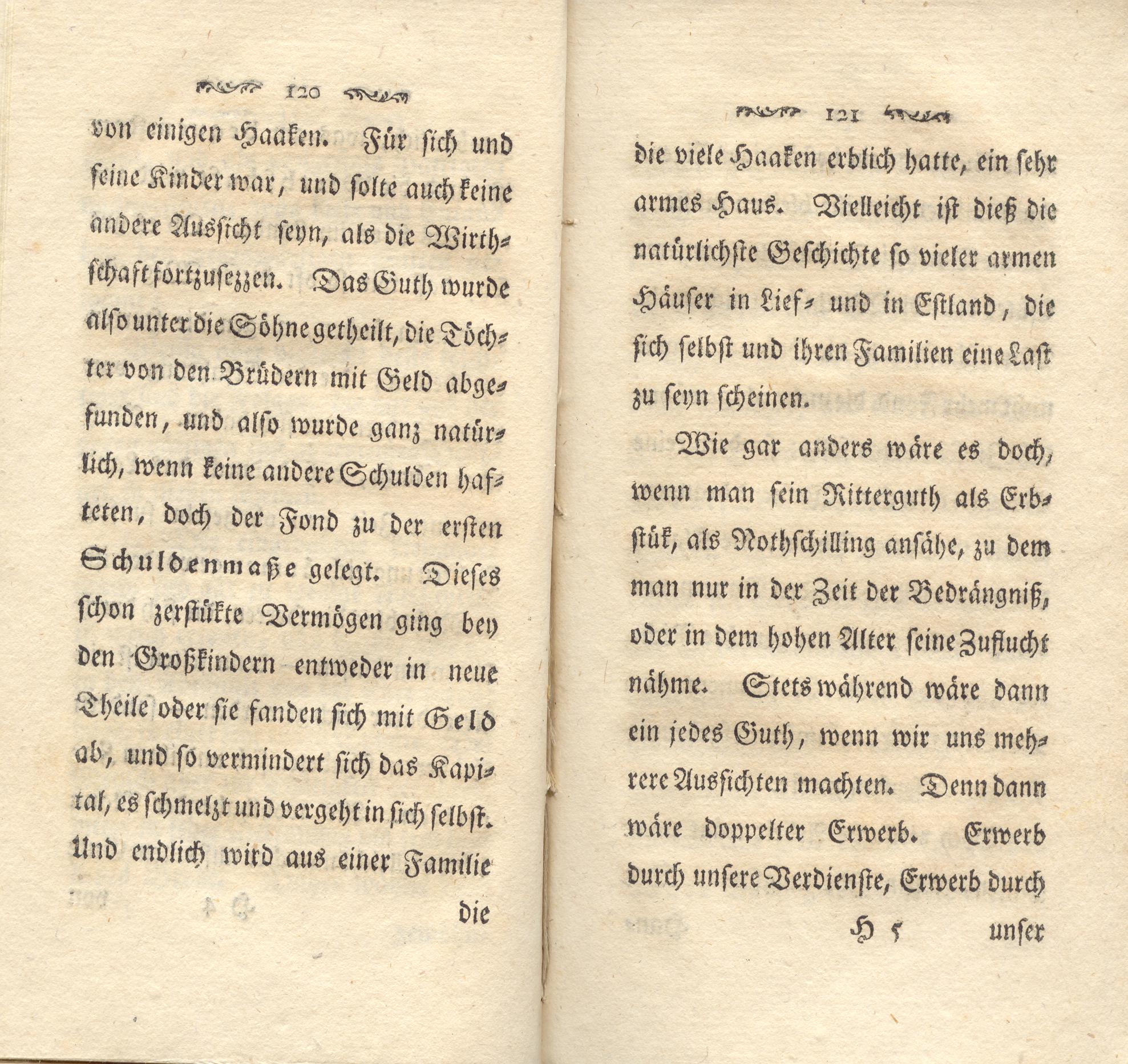 Sitten und Zeit (1781) | 61. (120-121) Haupttext