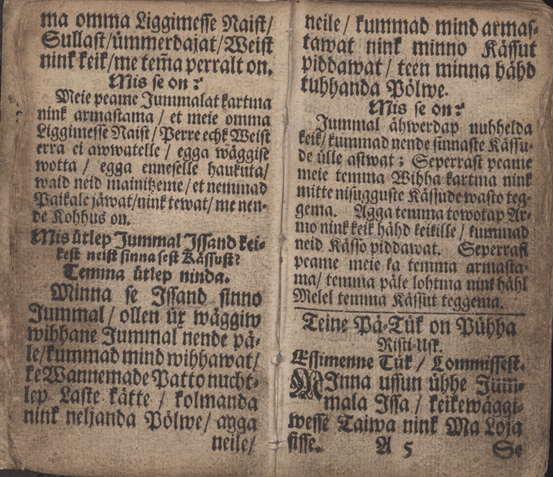 Ma Kele Koddo- nink Kirko-Ramat (1700) | 9. Main body of text