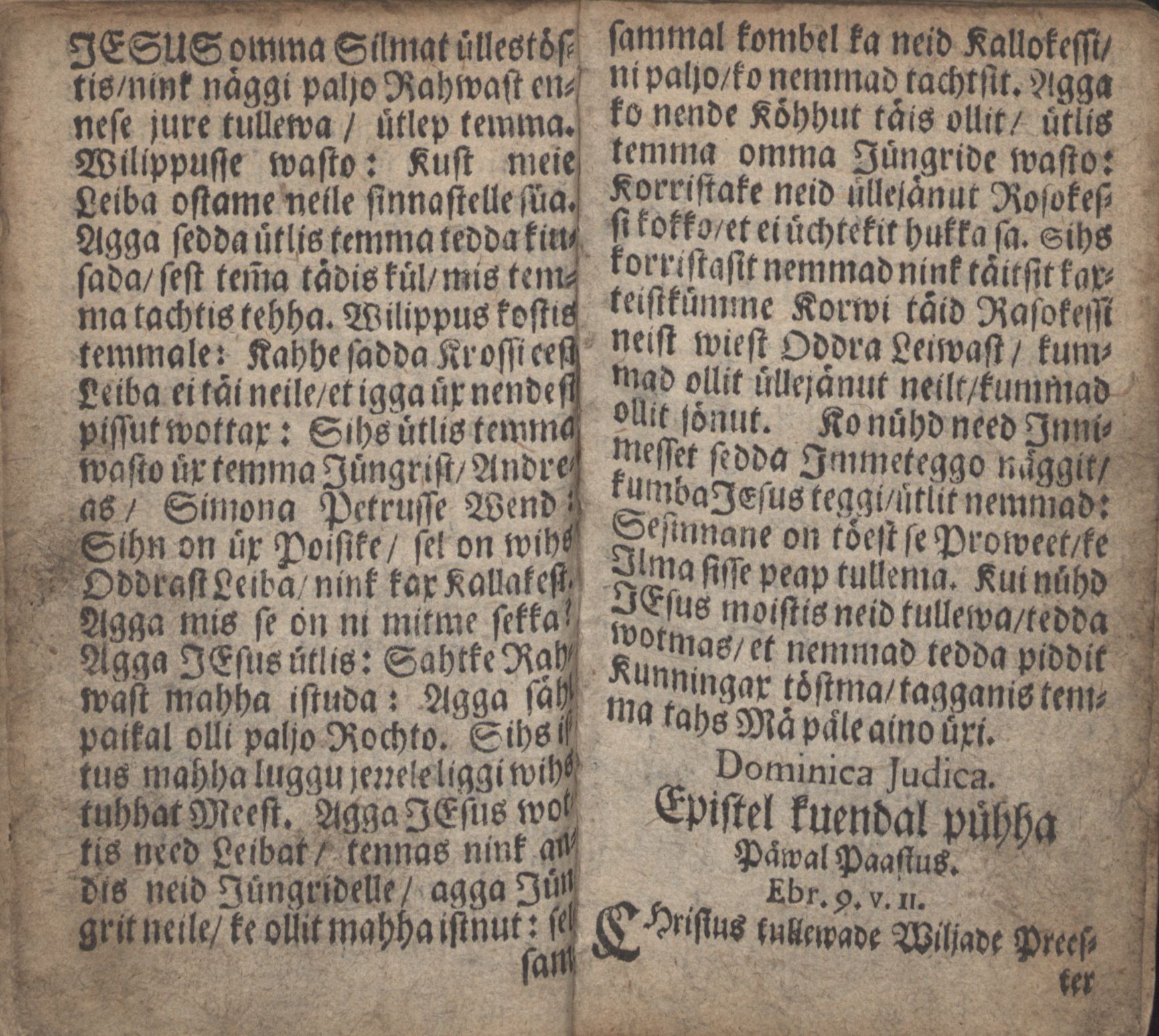 Ma Kele Koddo- nink Kirko-Ramat (1700) | 81. Põhitekst