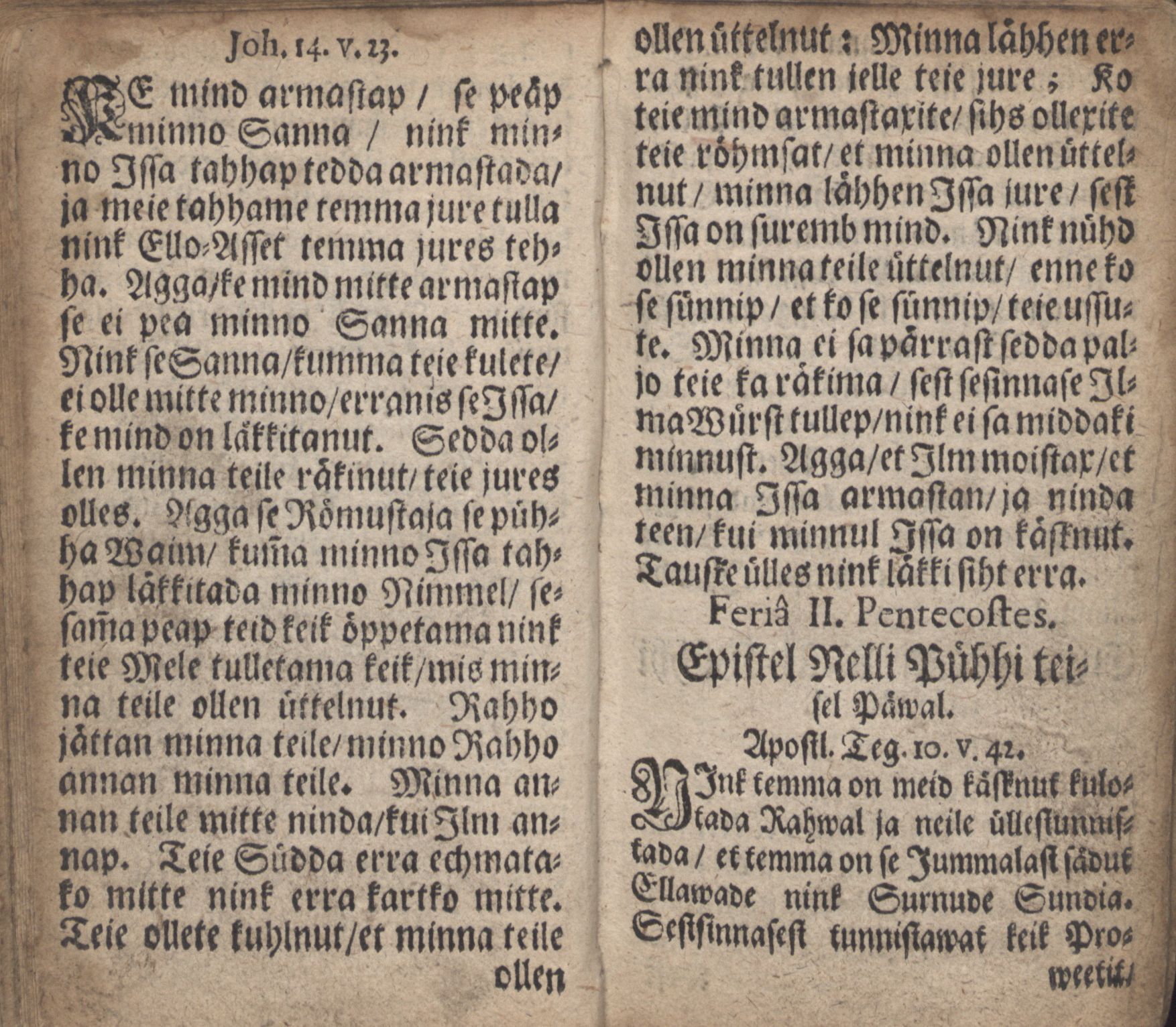 Ma Kele Koddo- nink Kirko-Ramat (1700) | 101. Haupttext