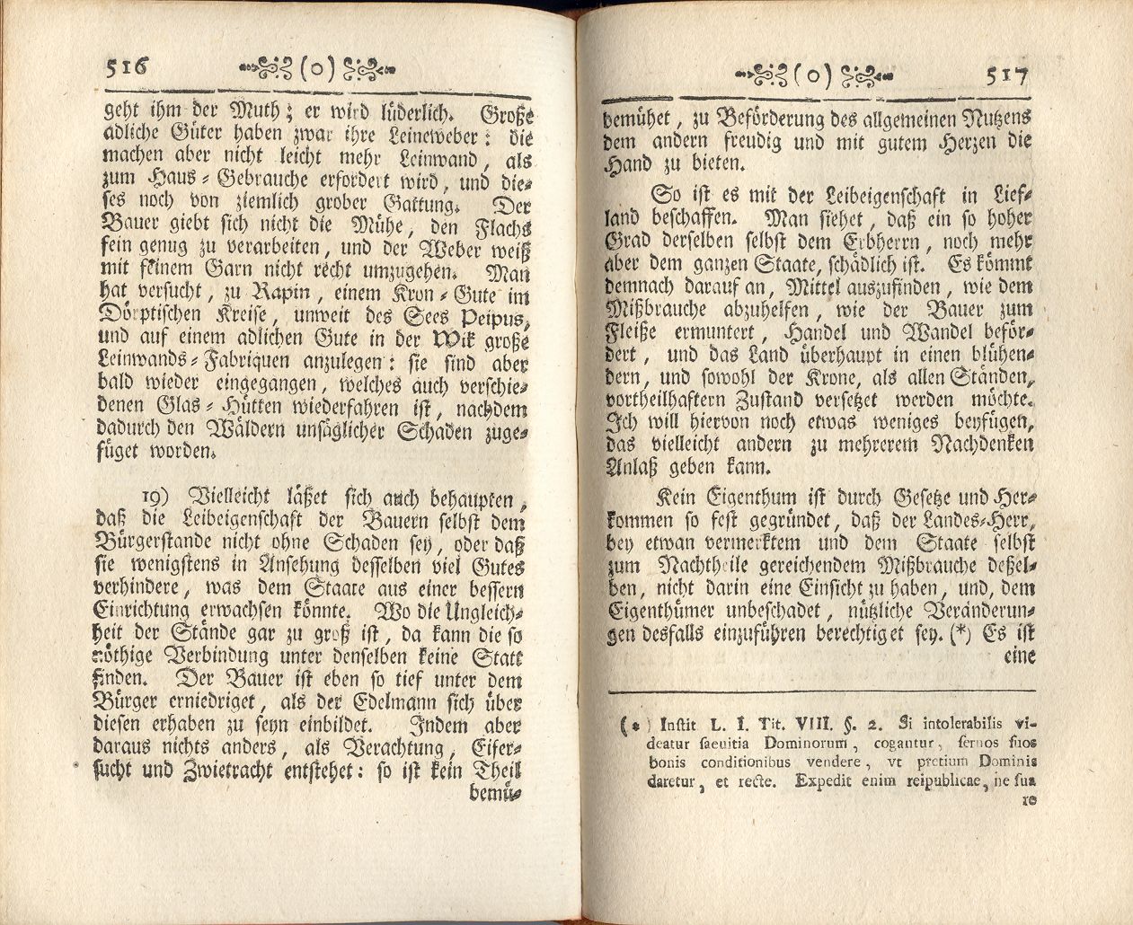 Eines Liefländischen Patrioten Beschreibung der Leibeigenschaft (1764) | 14. Haupttext
