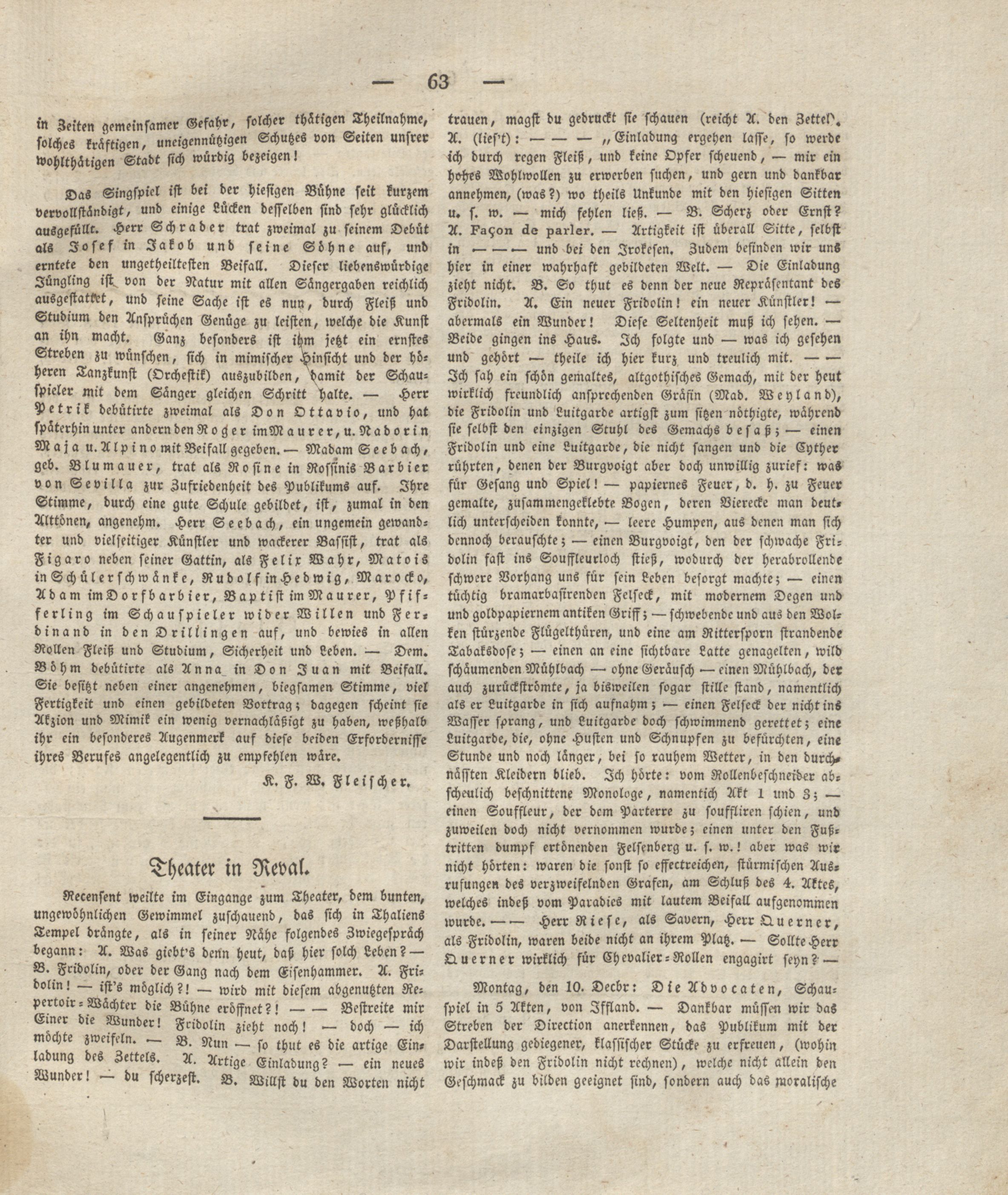 Esthona [1] (1828) | 67. (63) Основной текст