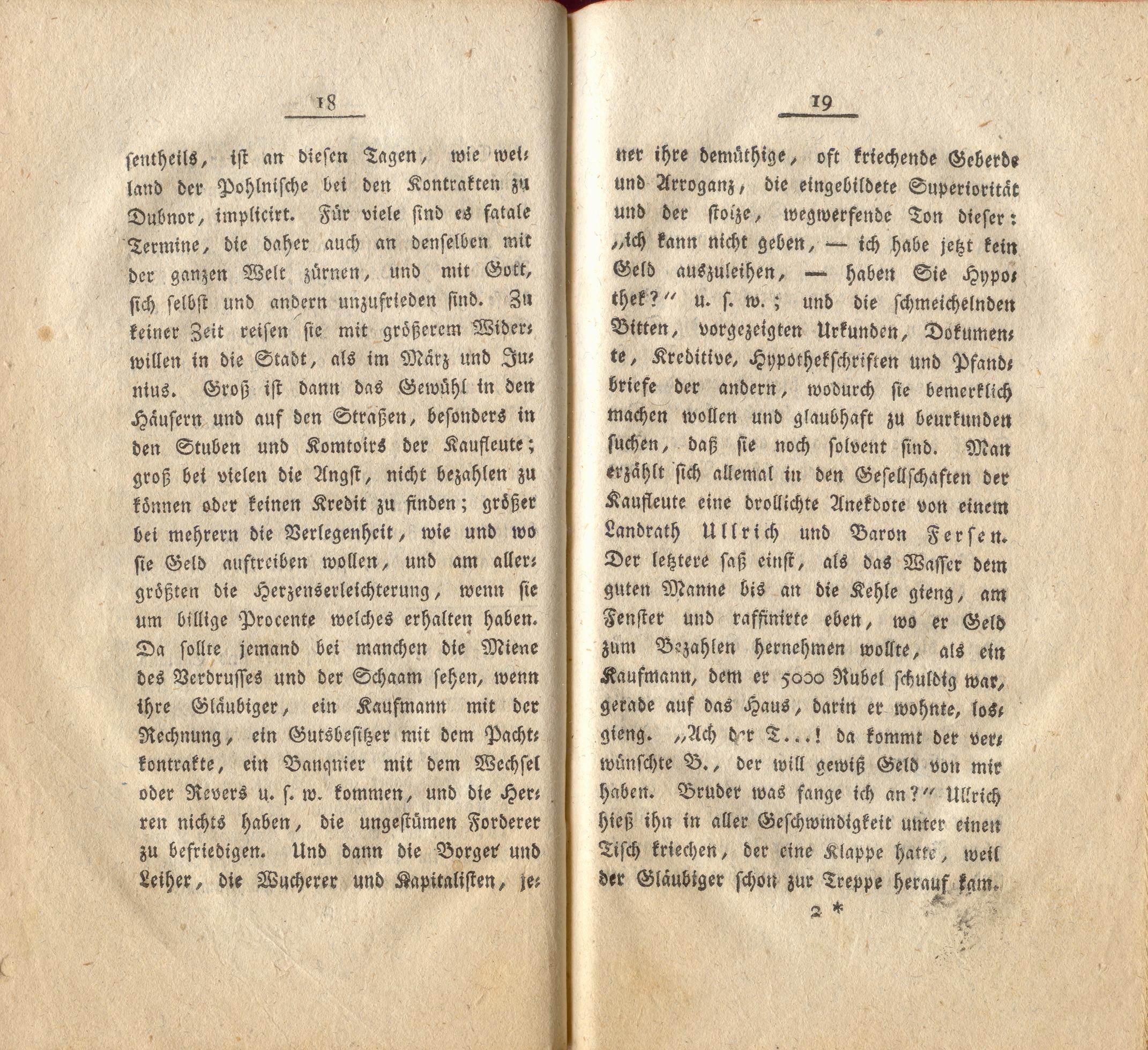 Neue Pittoresken aus Norden (1805) | 14. (18-19) Main body of text