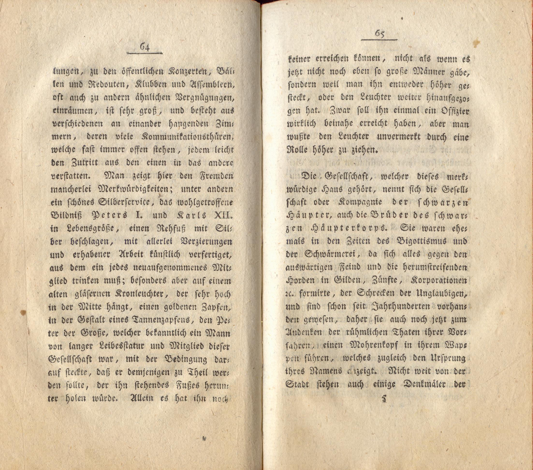 Neue Pittoresken aus Norden (1805) | 37. (64-65) Main body of text