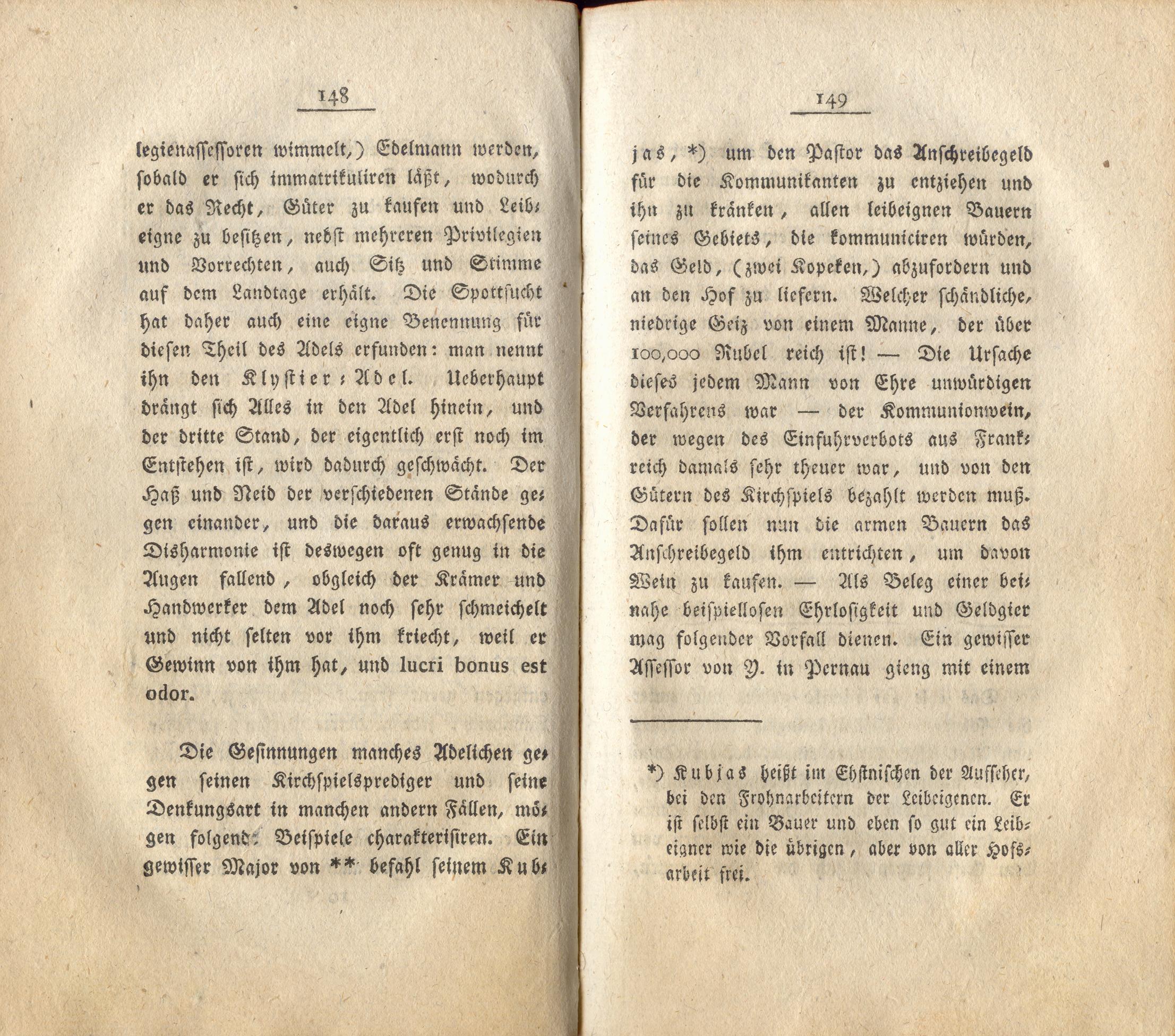Neue Pittoresken aus Norden (1805) | 81. (148-149) Main body of text