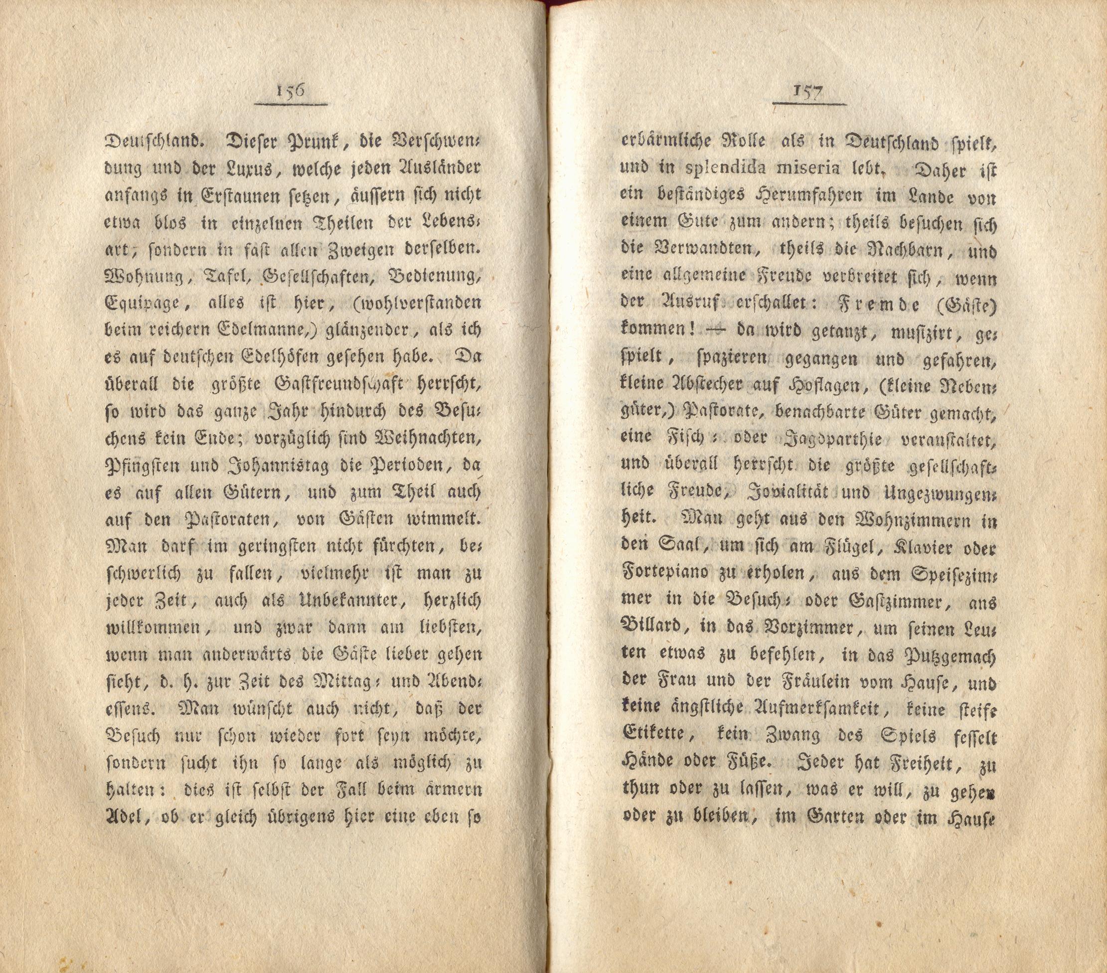 Neue Pittoresken aus Norden (1805) | 85. (156-157) Main body of text