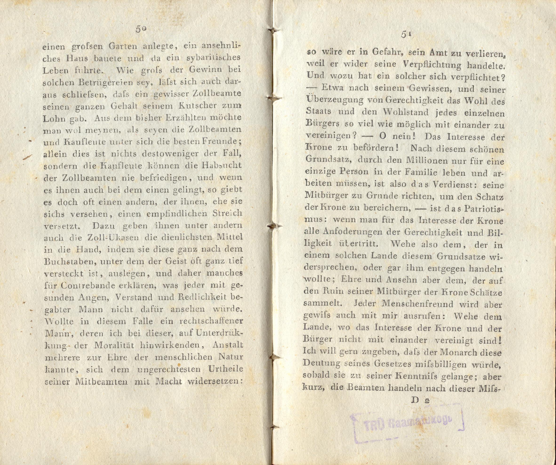 Briefe über Reval (1800) | 26. (50-51) Põhitekst