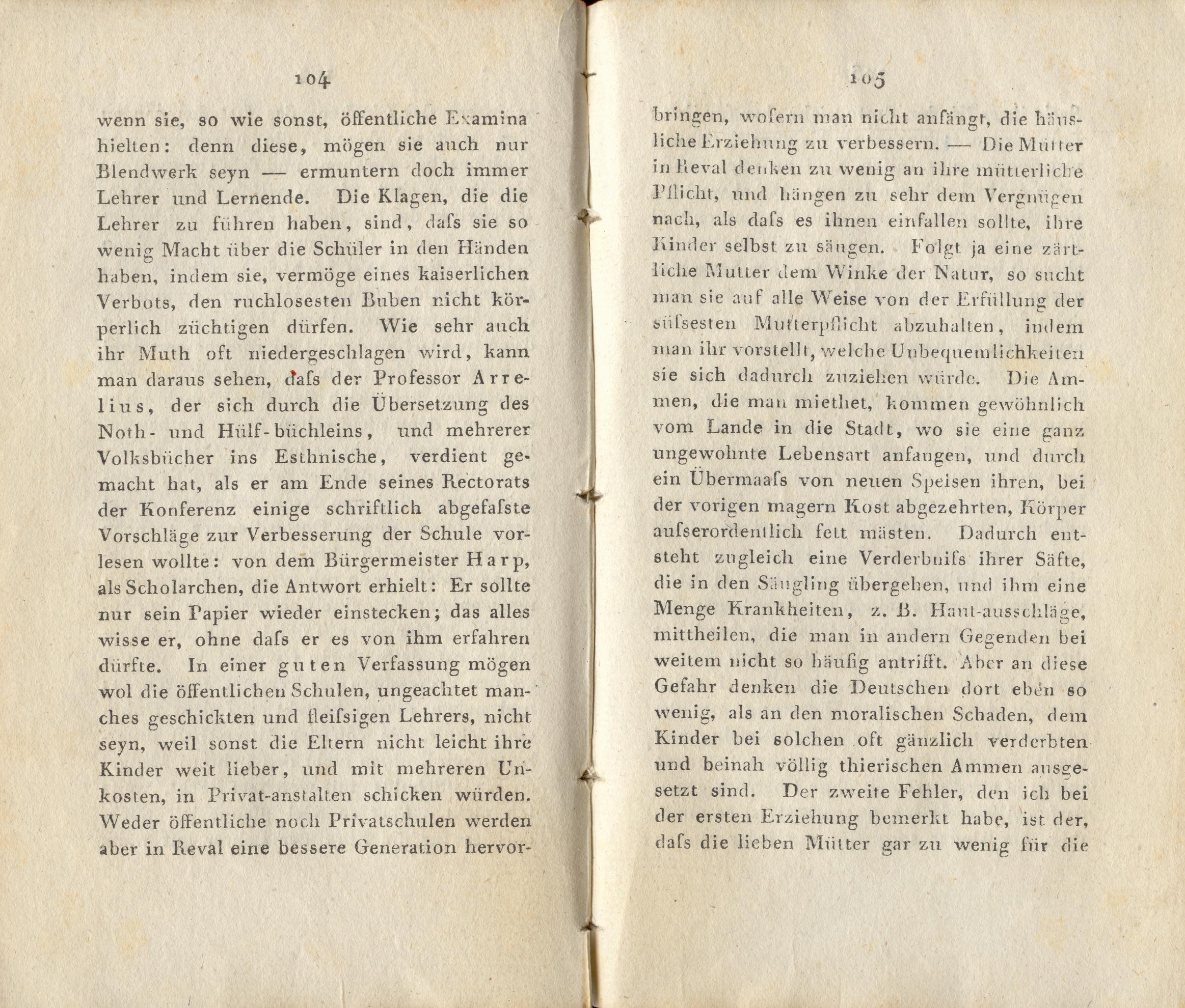 Briefe über Reval (1800) | 53. (104-105) Main body of text