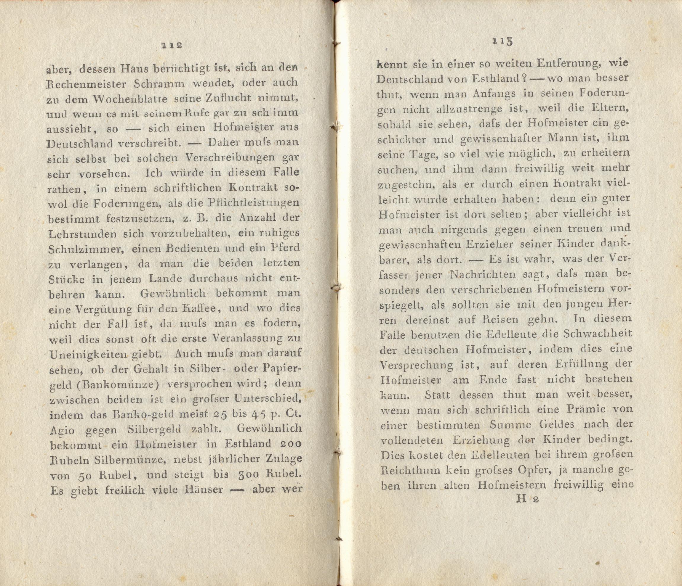 Briefe über Reval (1800) | 57. (112-113) Основной текст
