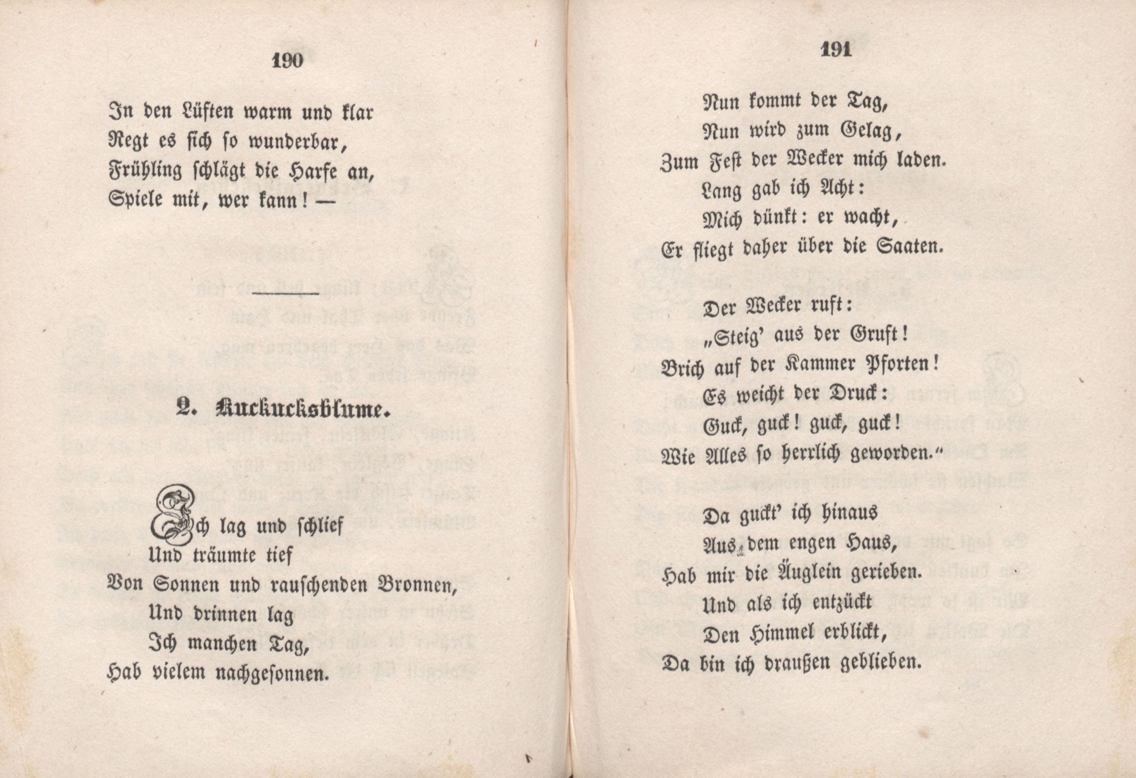 Balladen und Lieder (1846) | 100. (190-191) Main body of text