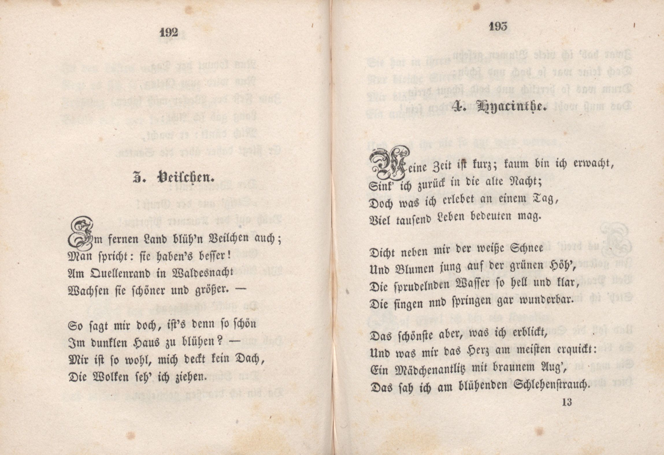 Balladen und Lieder (1846) | 101. (192-193) Põhitekst