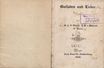 Balladen und Lieder (1846) | 2. Titelblatt