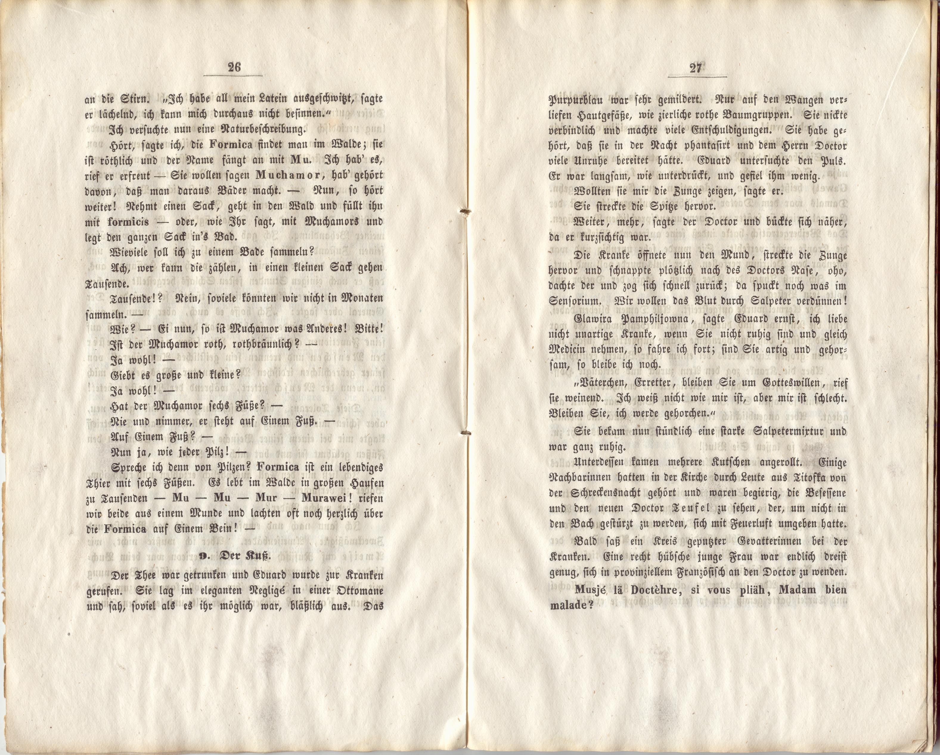 Medicinische Dorfgeschichten (1860) | 15. (26-27) Haupttext