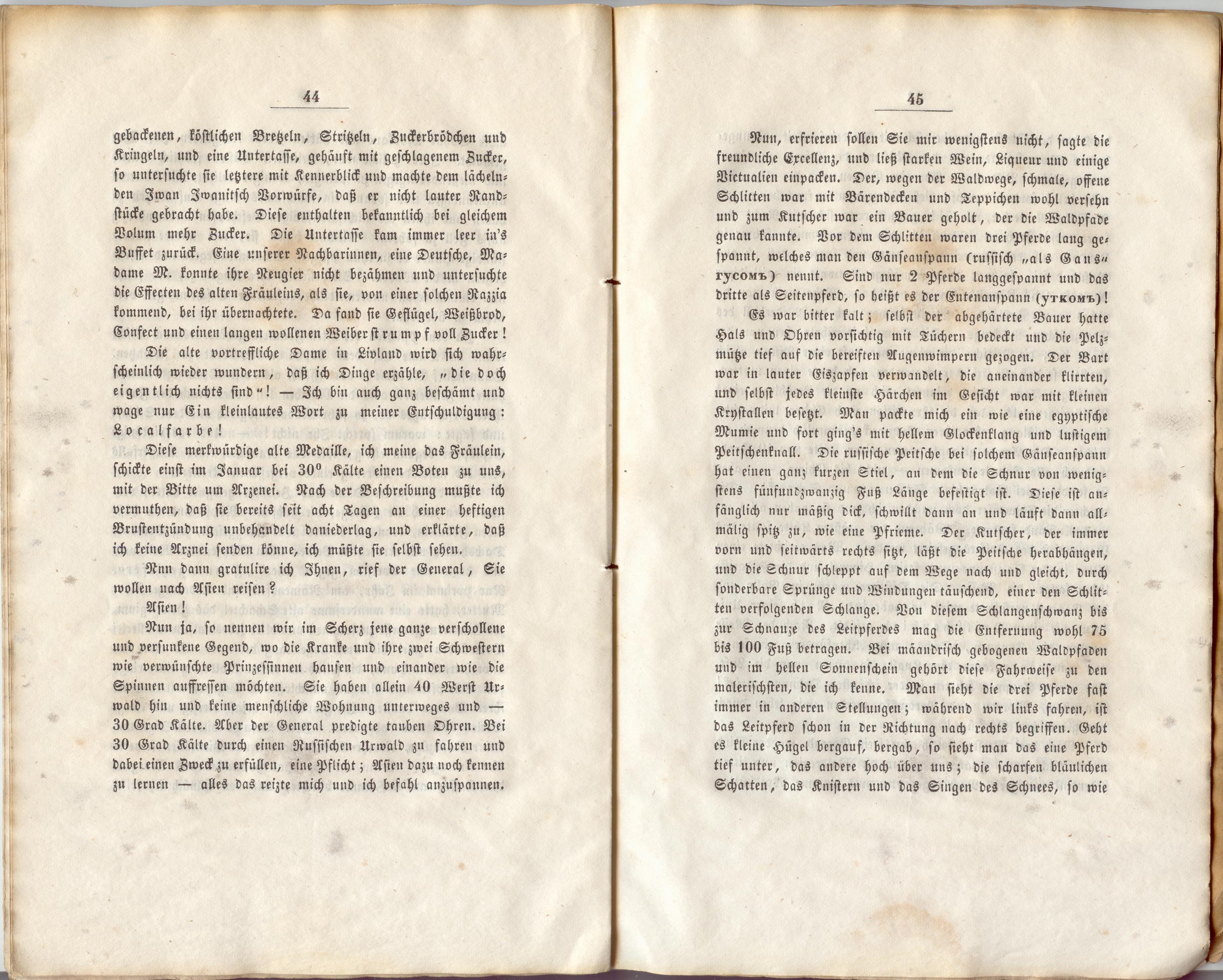 Medicinische Dorfgeschichten (1860) | 40. (44-45) Main body of text