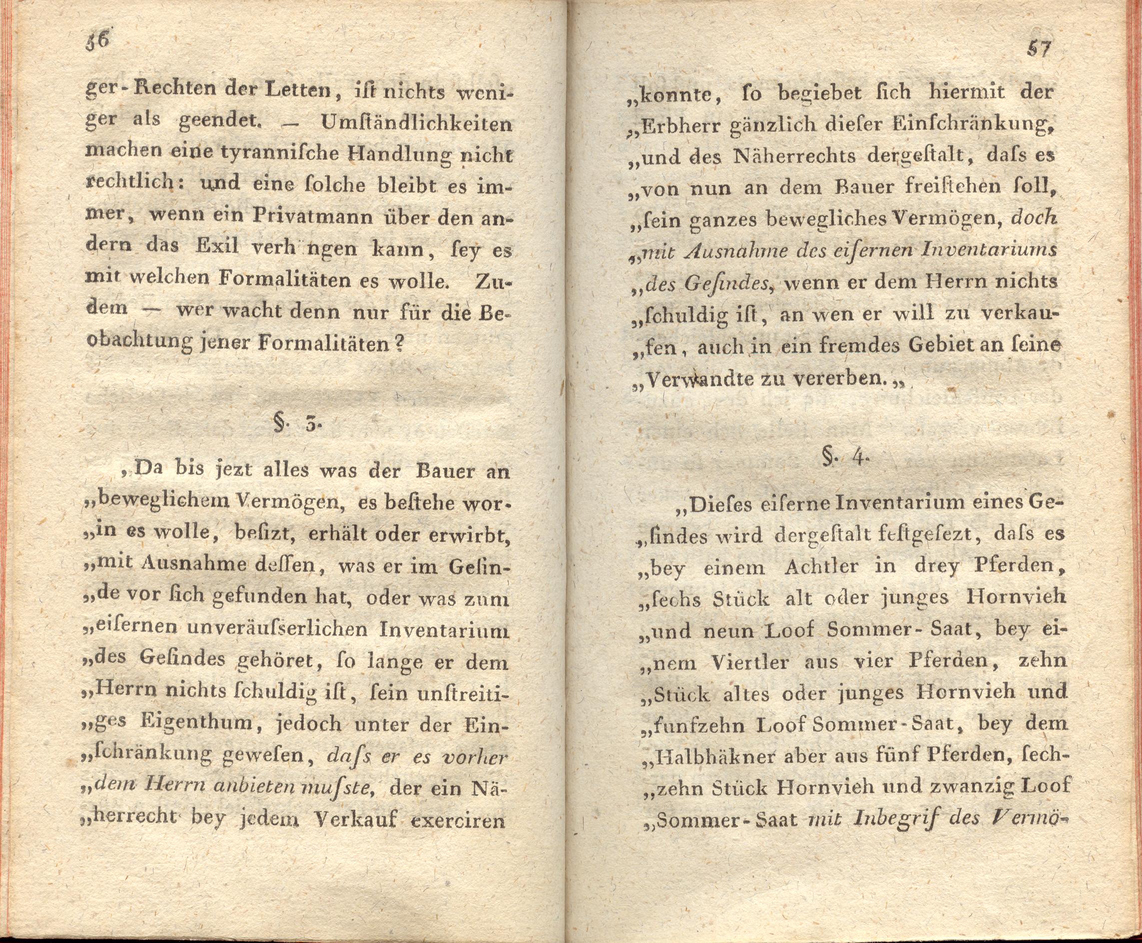 Supplement zu den Letten (1798) | 29. (56-57) Main body of text