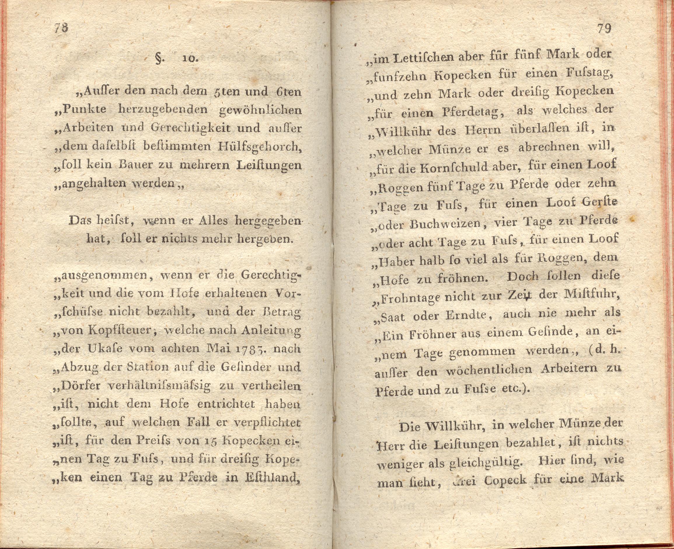 Supplement zu den Letten (1798) | 40. (78-79) Haupttext
