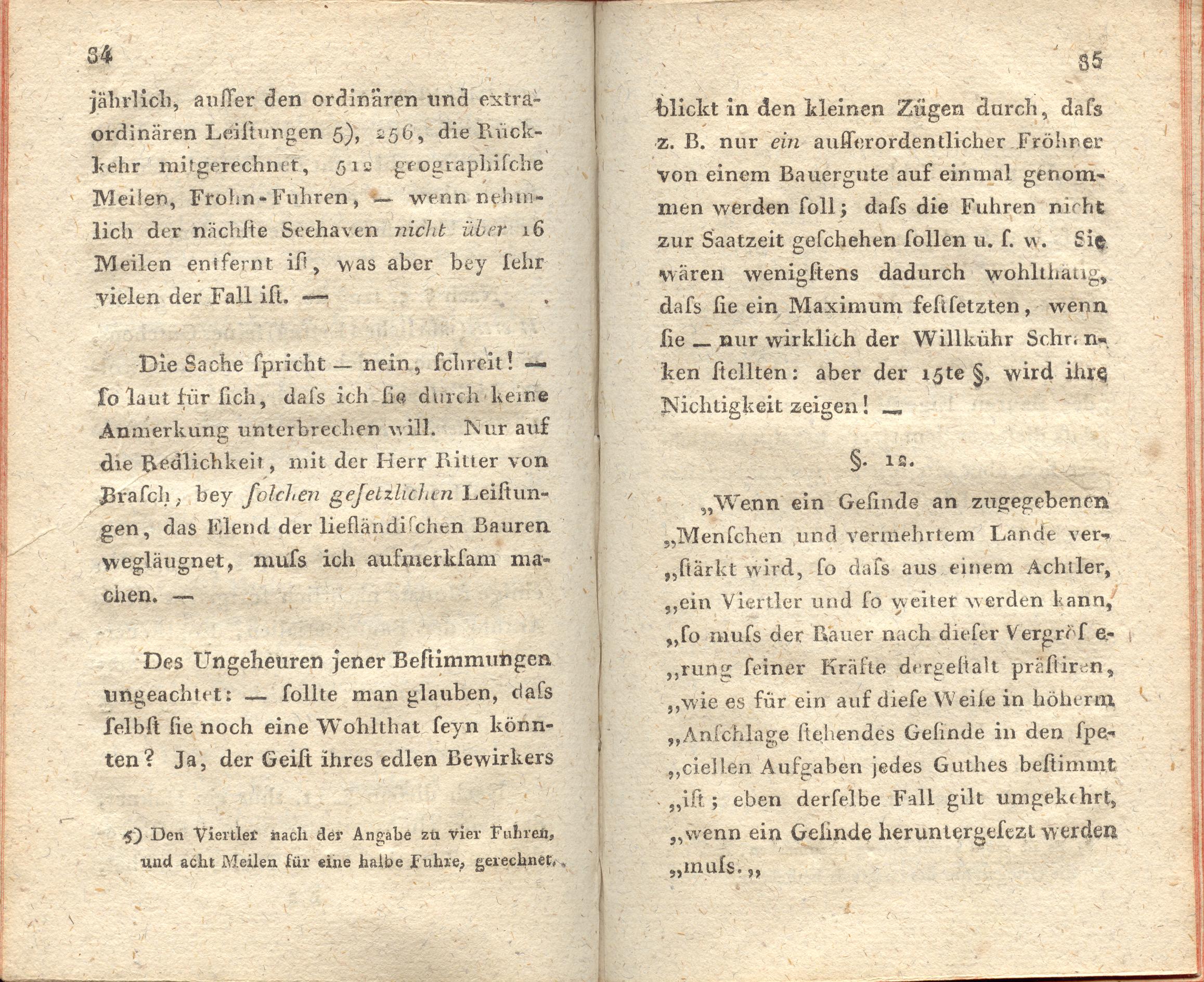 Supplement zu den Letten (1798) | 43. (84-85) Haupttext