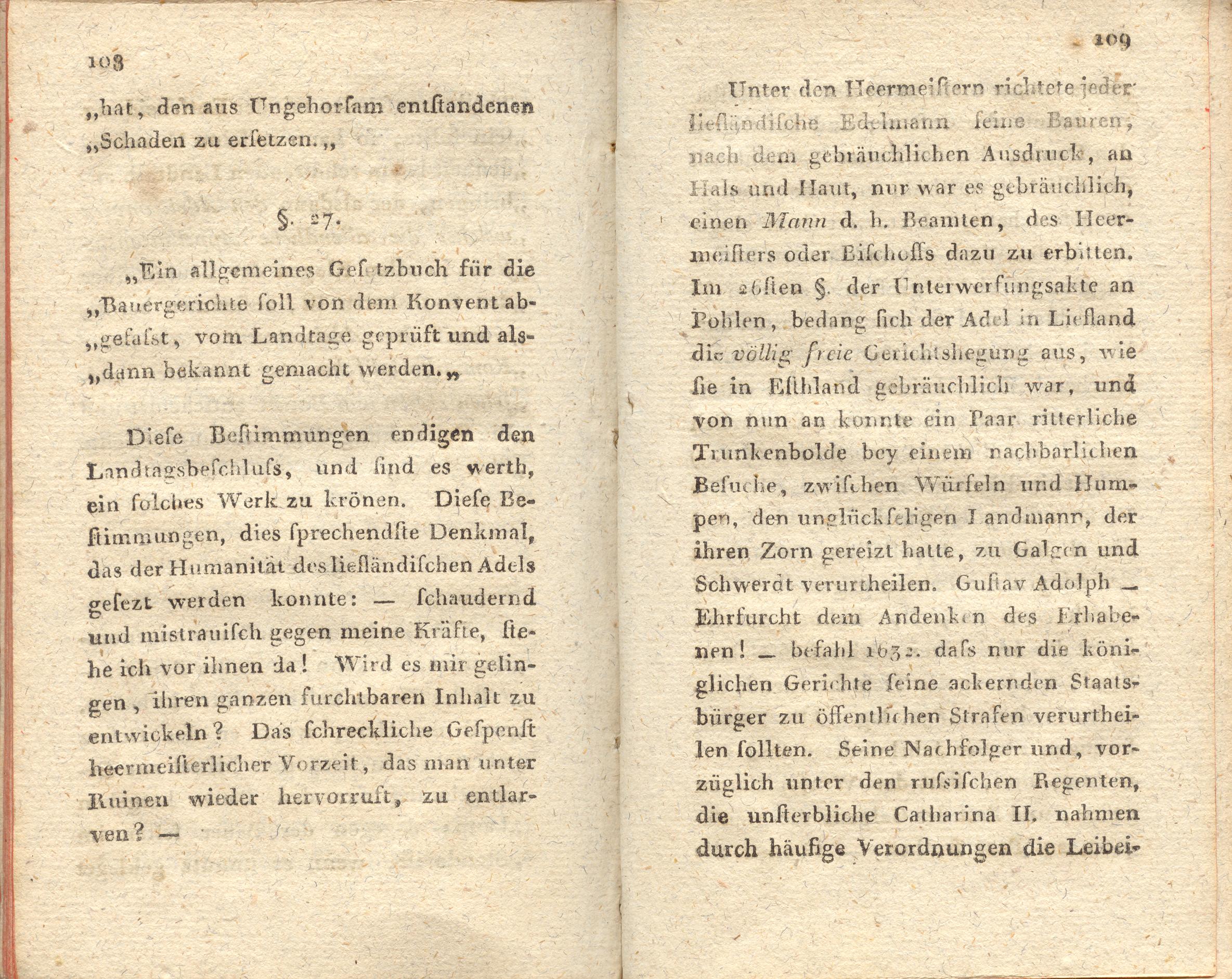 Supplement zu den Letten (1798) | 55. (108-109) Основной текст