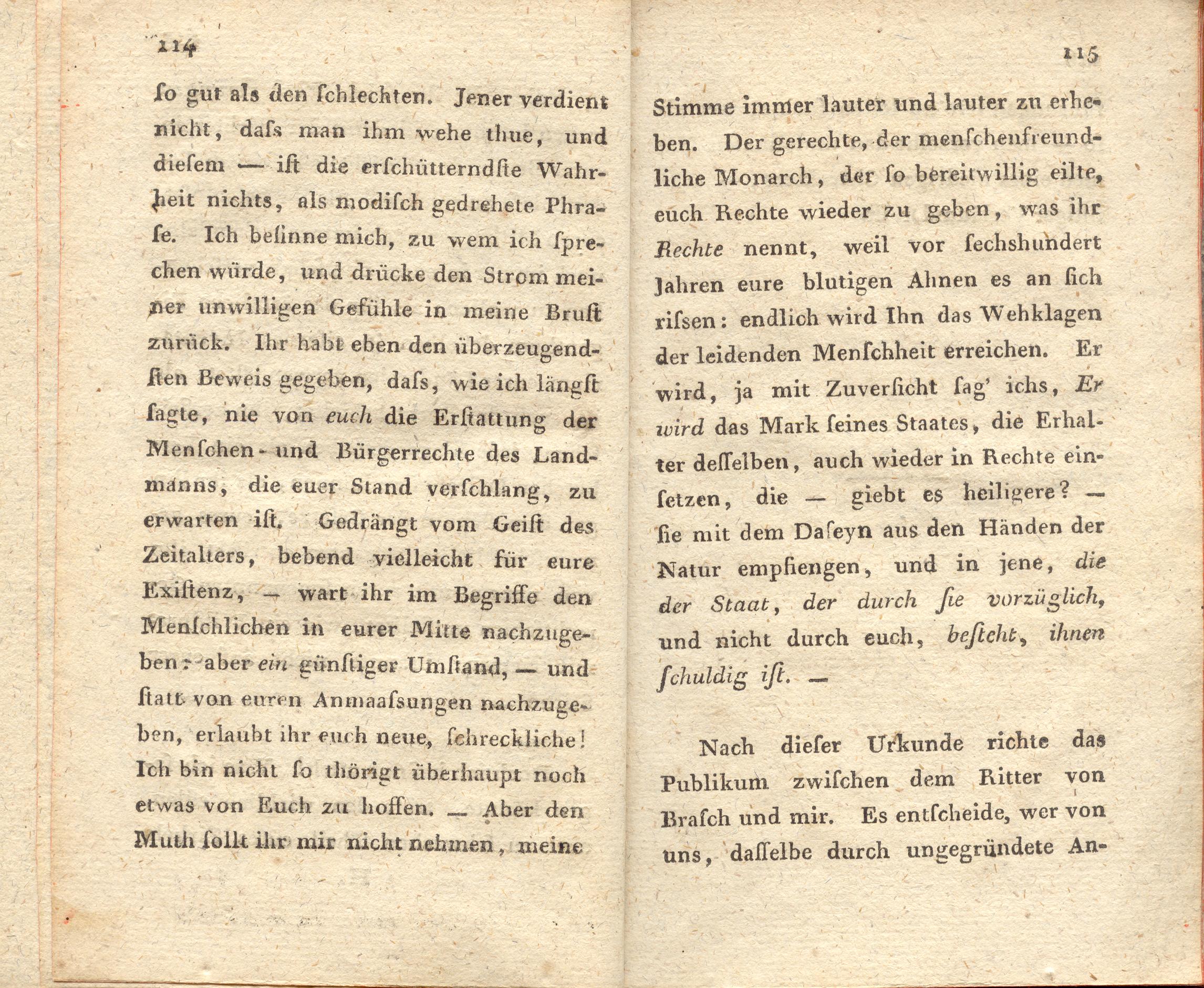 Supplement zu den Letten (1798) | 58. (114-115) Main body of text