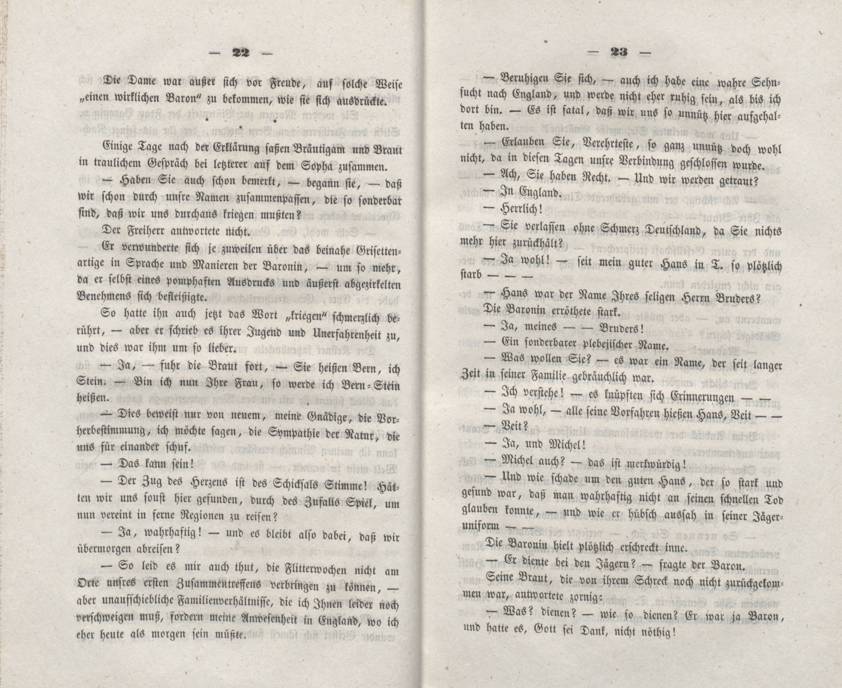 Baltisches Album (1848) | 22. (22-23) Main body of text
