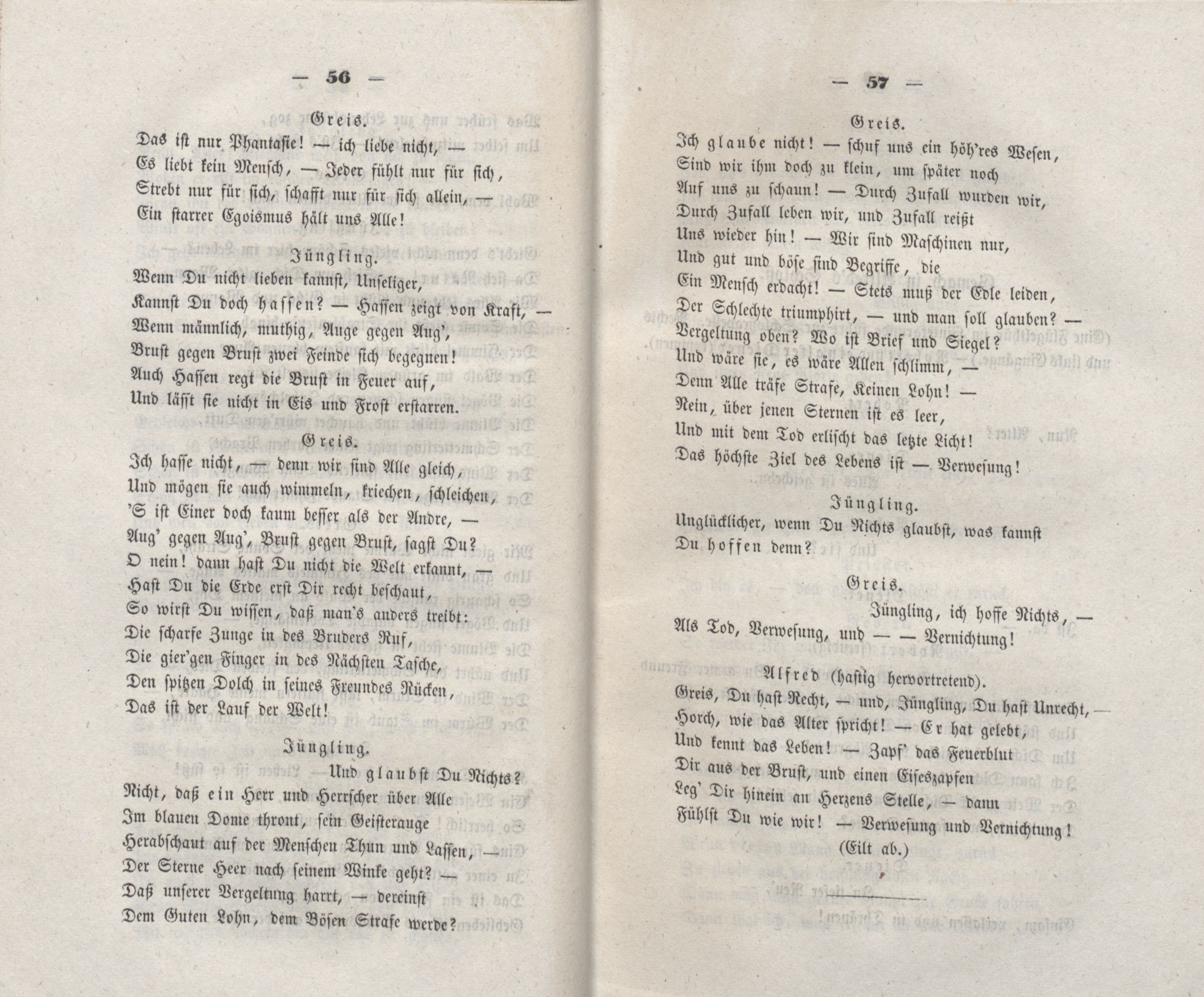 Glaube, Liebe, Hoffnung (1848) | 7. (56-57) Haupttext