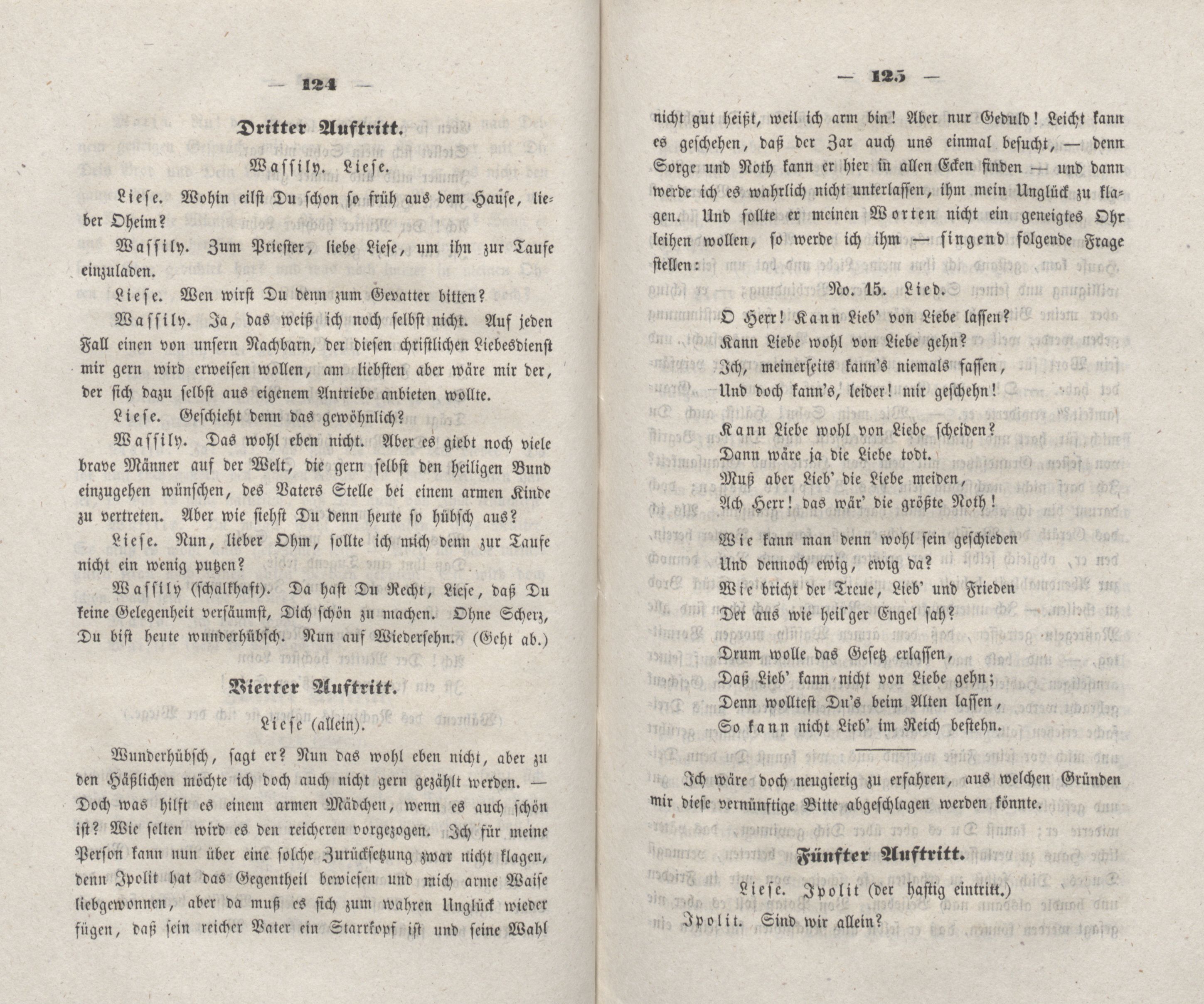 Die Hütte bei Moskwa, oder: Der Zar und der Bauer (1848) | 21. (124-125) Основной текст