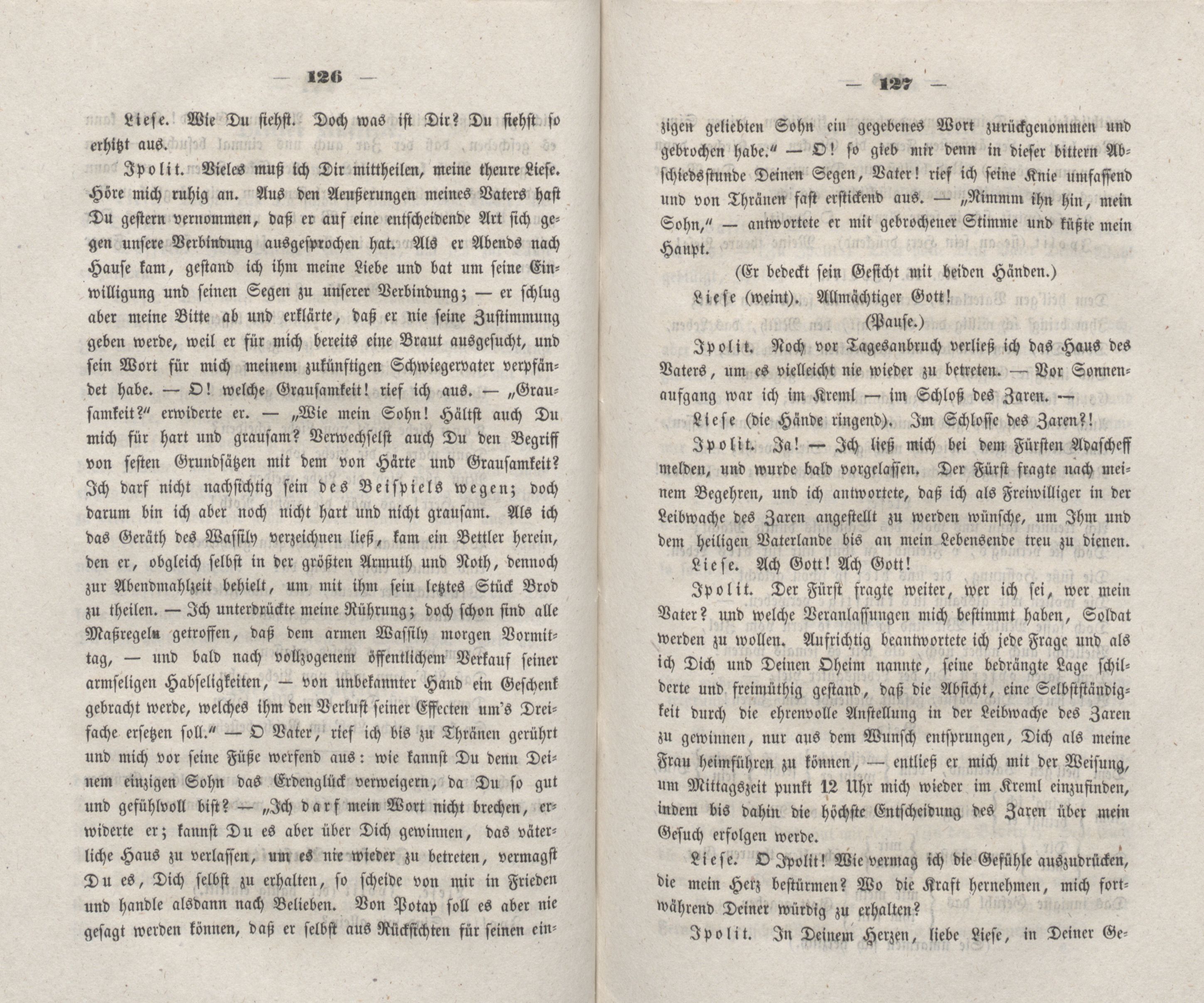Baltisches Album (1848) | 74. (126-127) Main body of text