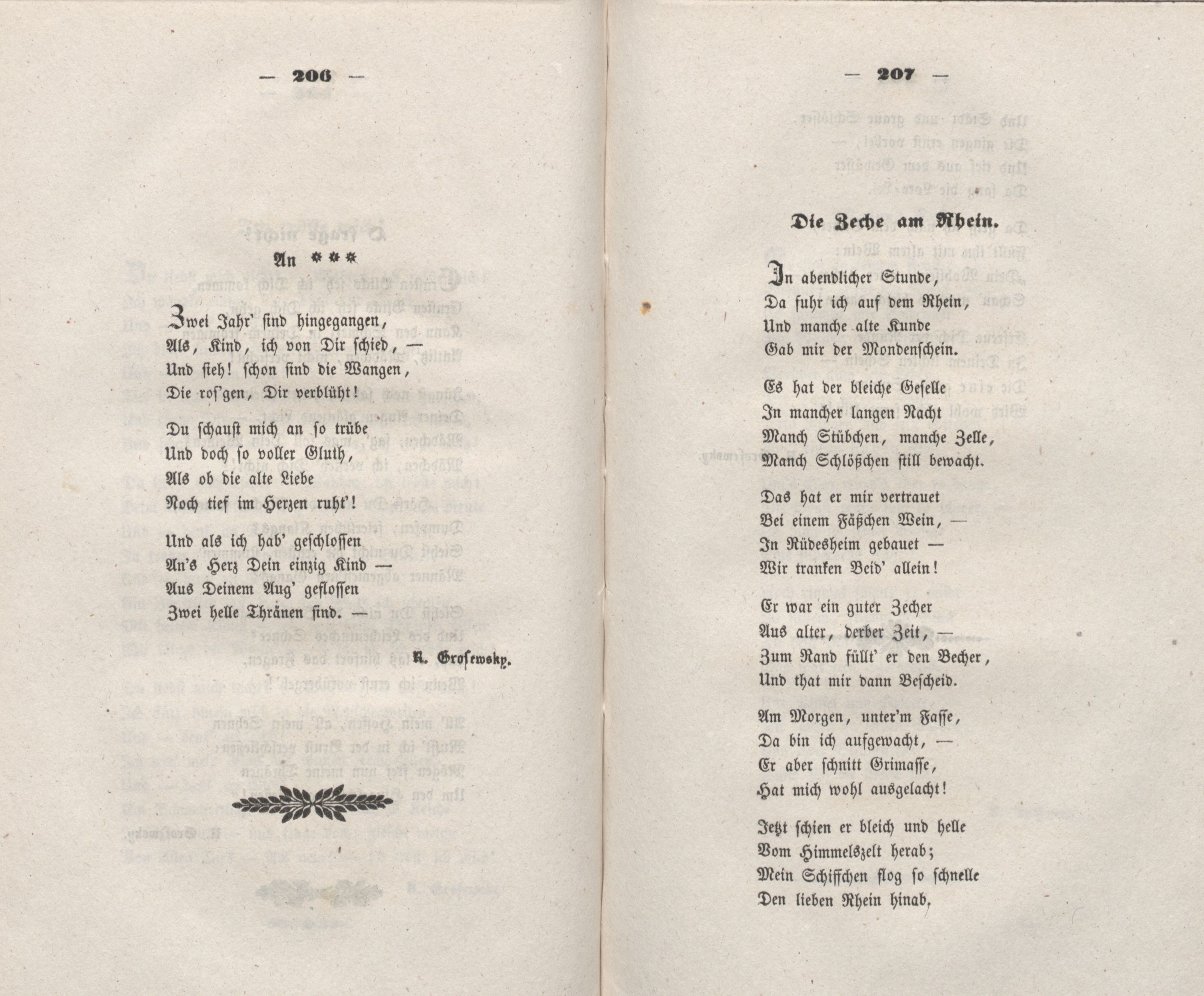 An *** (1848) | 1. (206-207) Haupttext