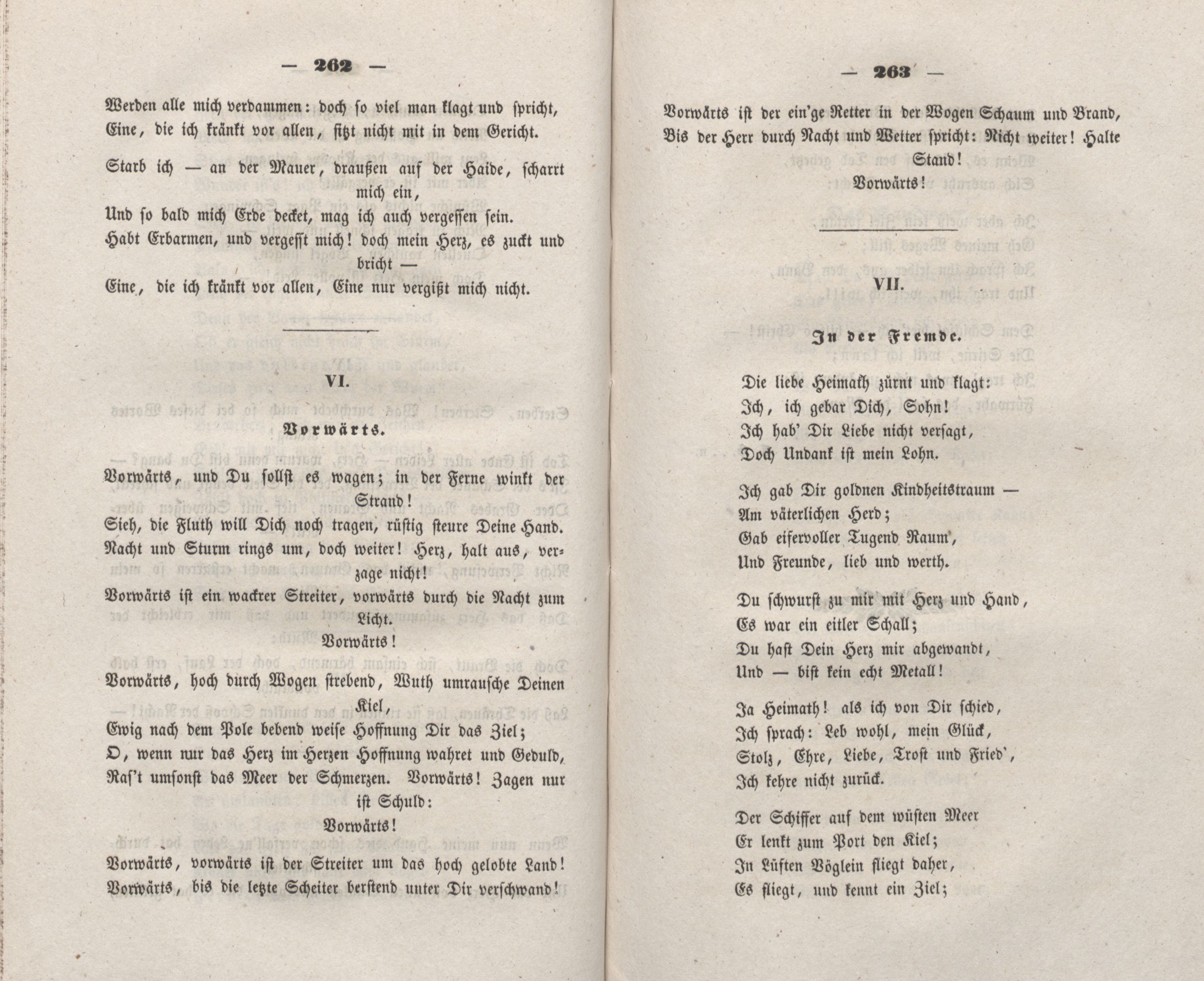 Baltisches Album (1848) | 142. (262-263) Main body of text