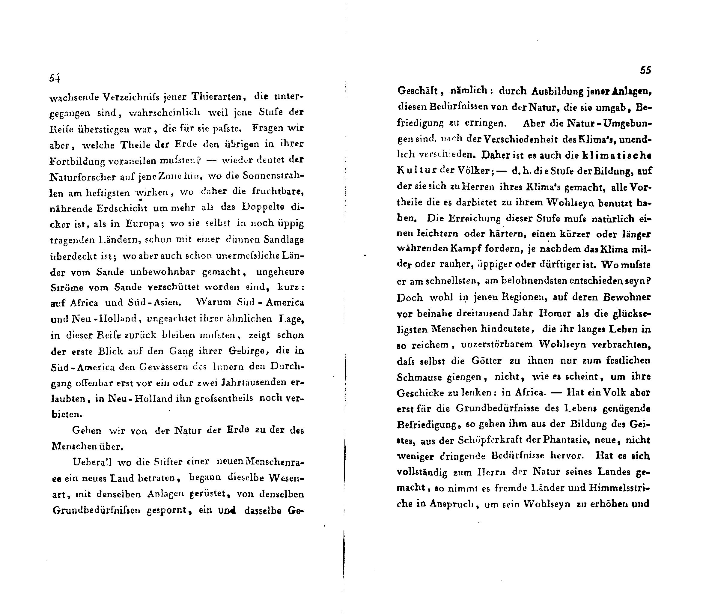 Ueber die früheste Welt-Cultur (1824) | 3. (54-55) Haupttext