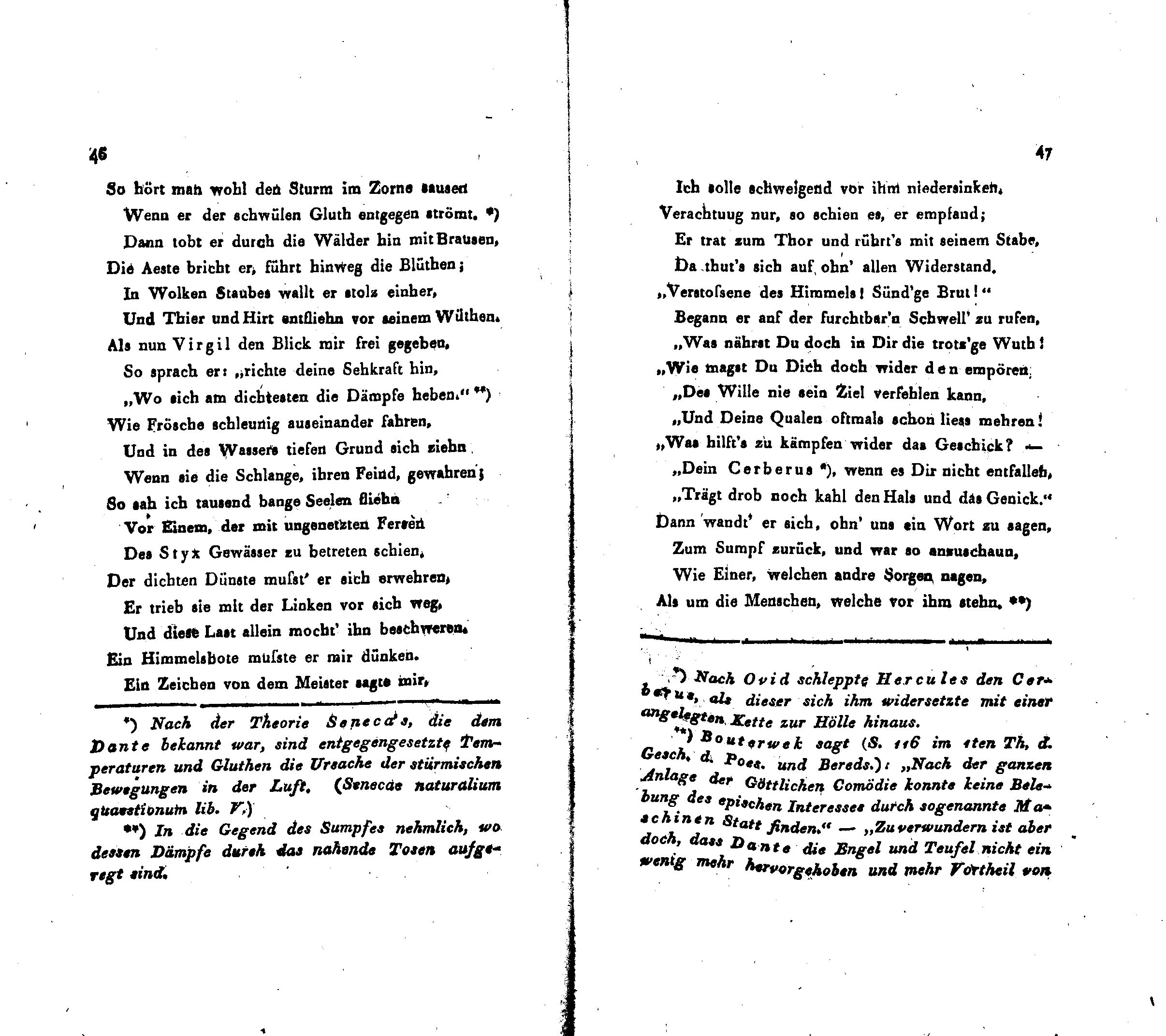Ueber Dante Alighieri, seine Zeit und seine Divina Comedia (1824 – 1825) | 24. (46-47) Основной текст