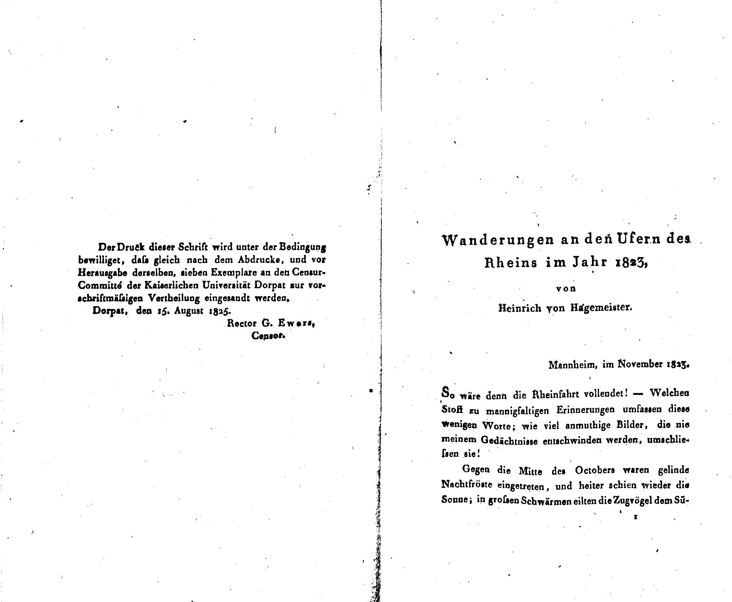 Neues Museum der teutschen Provinzen Russlands [1/3] (1825) | 2. (1) Основной текст