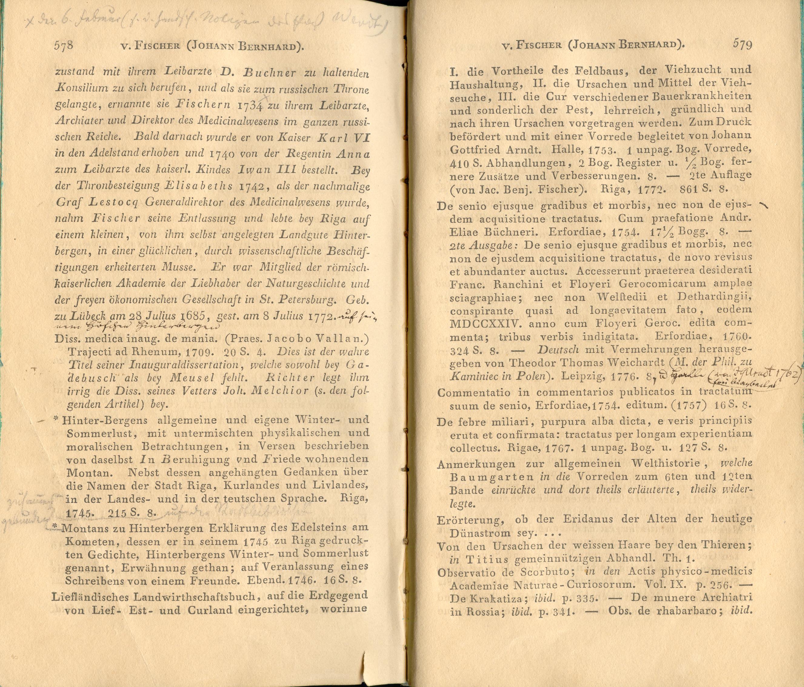 Allgemeines Schriftsteller- und Gelehrten-Lexikon [1/A-F] (1827) | 301. (578-579) Haupttext