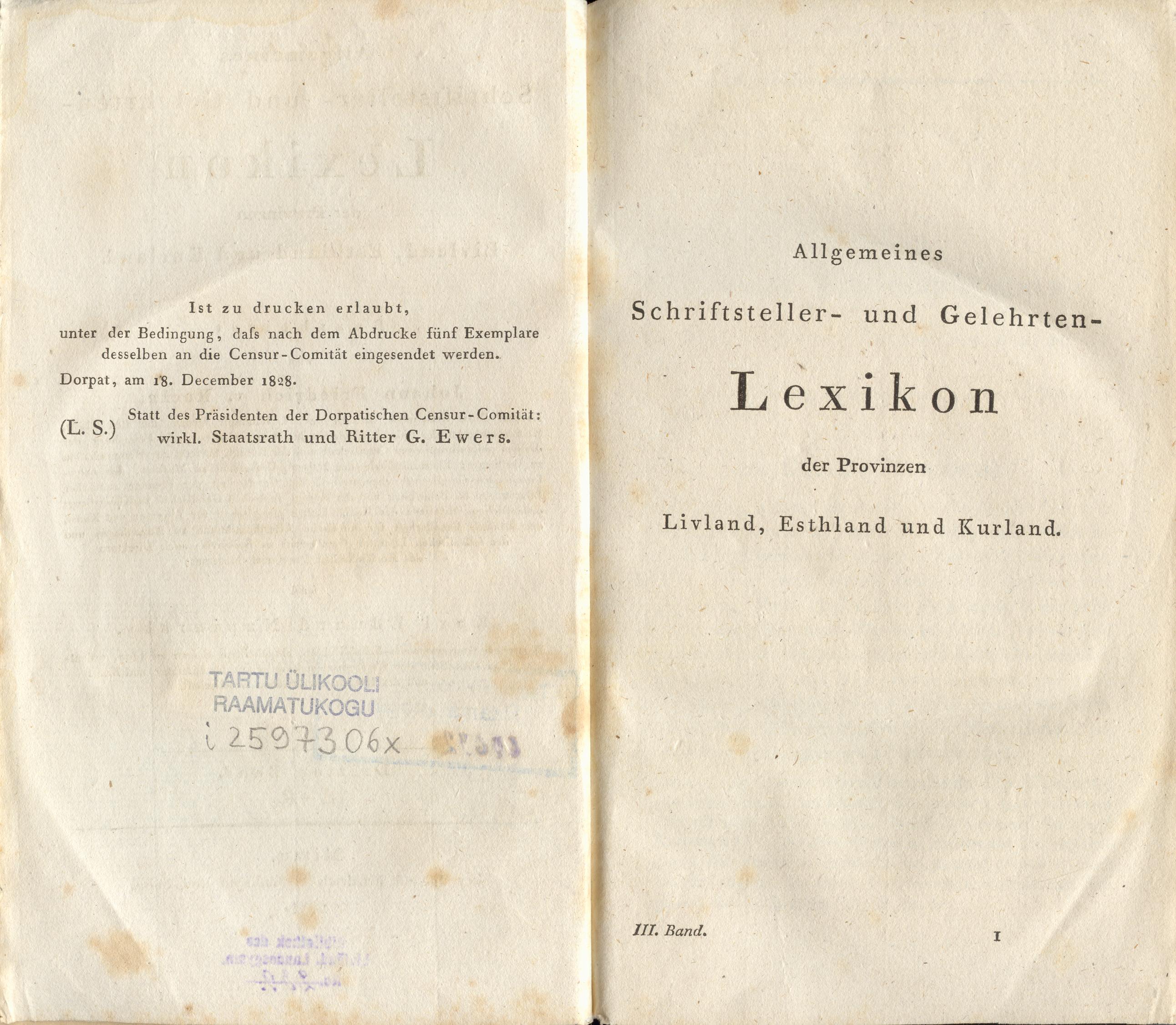 Allgemeines Schriftsteller- und Gelehrten-Lexikon [3/L-R] (1831) | 2. Основной текст