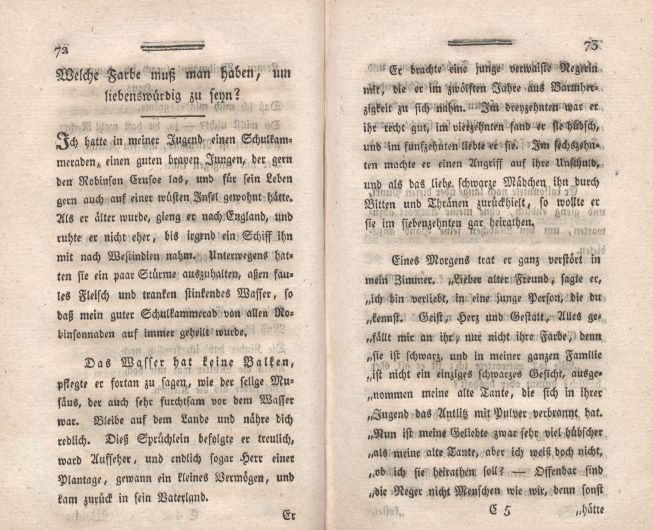 Welche Farbe muss man haben, um liebenswürdig zu seyn? (1794) | 1. (72-73) Main body of text