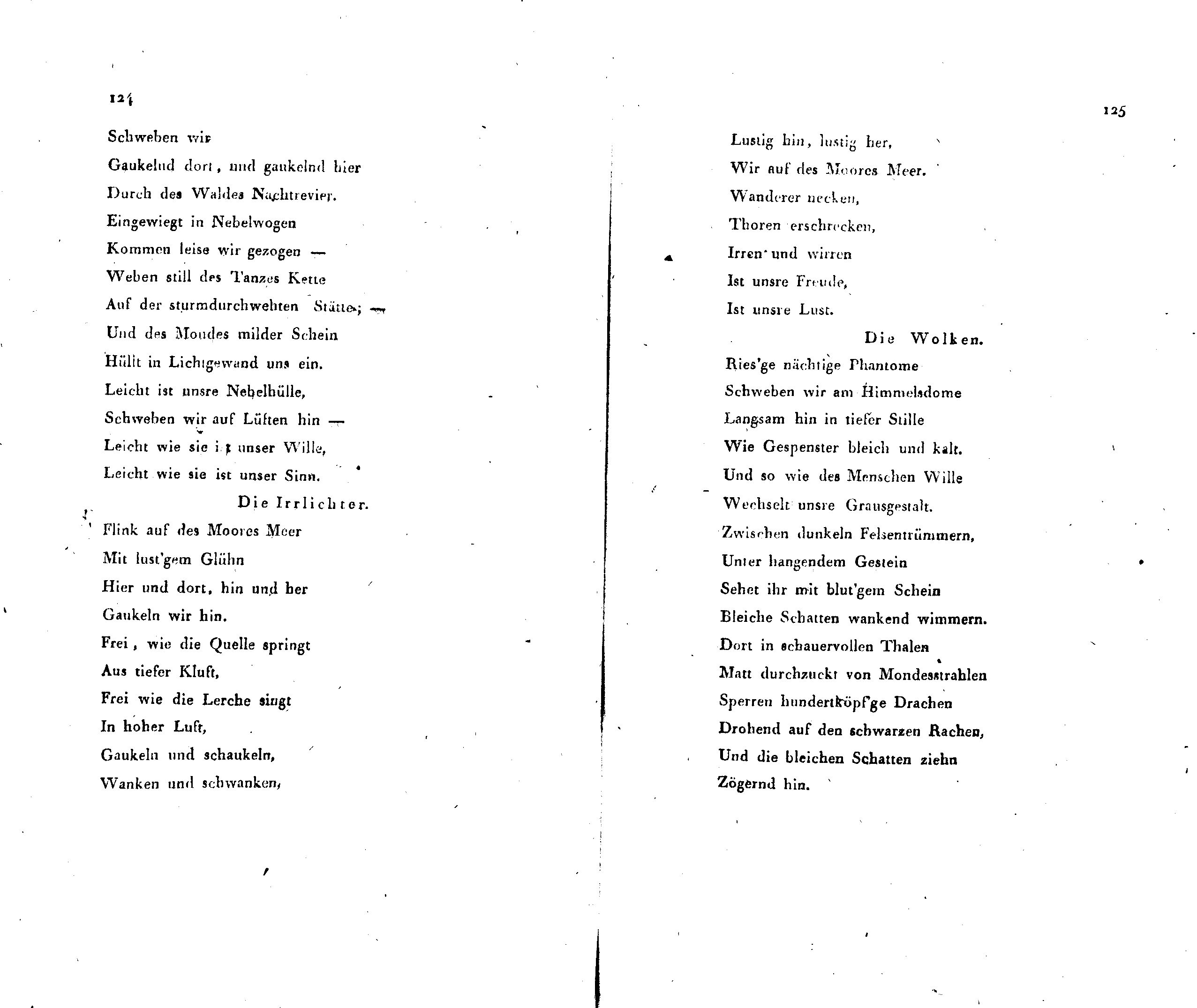 Inländisches Museum [1/1] (1820) | 71. (124-125) Основной текст