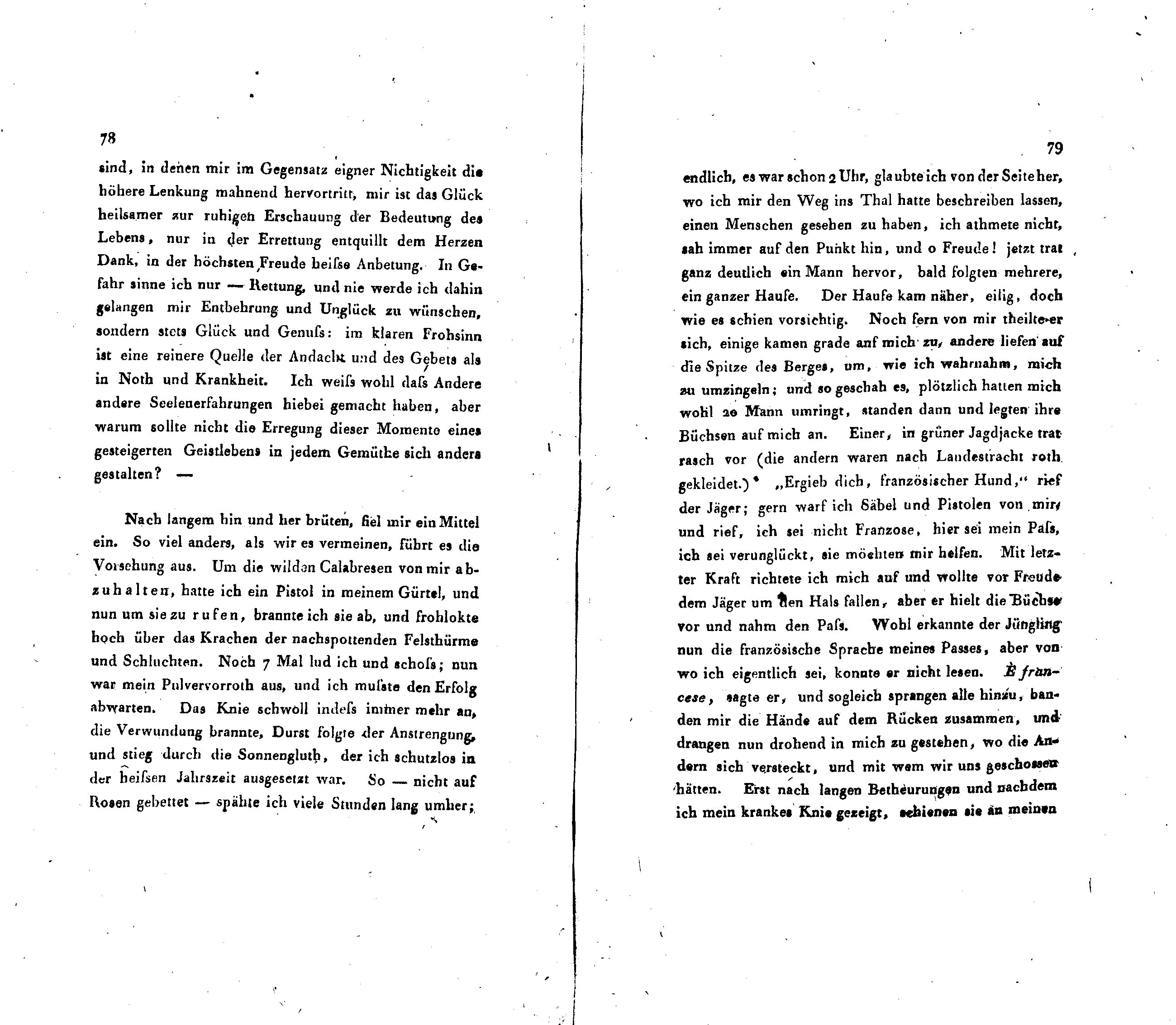 Wanderungen im südlichen Italien [1] (1820) | 4. (78-79) Haupttext
