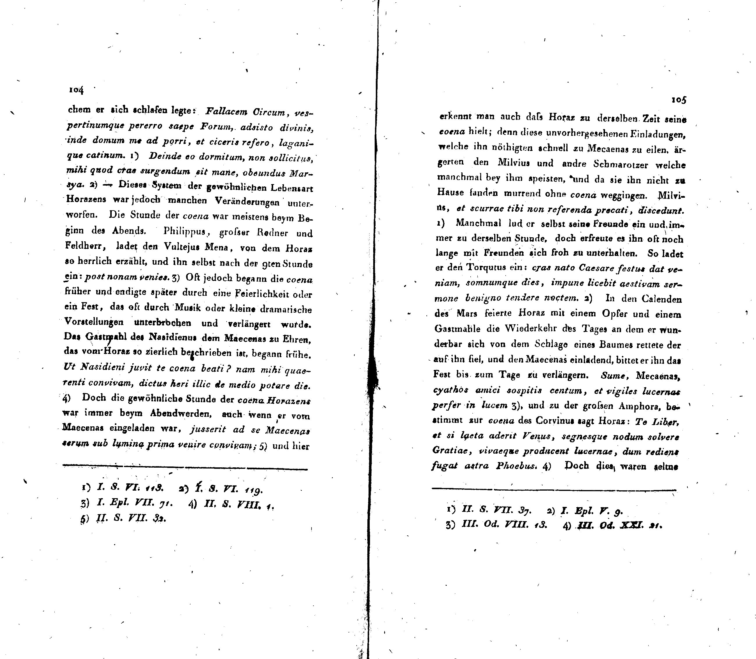 Inländisches Museum [1/2] (1820) | 56. (104-105) Main body of text