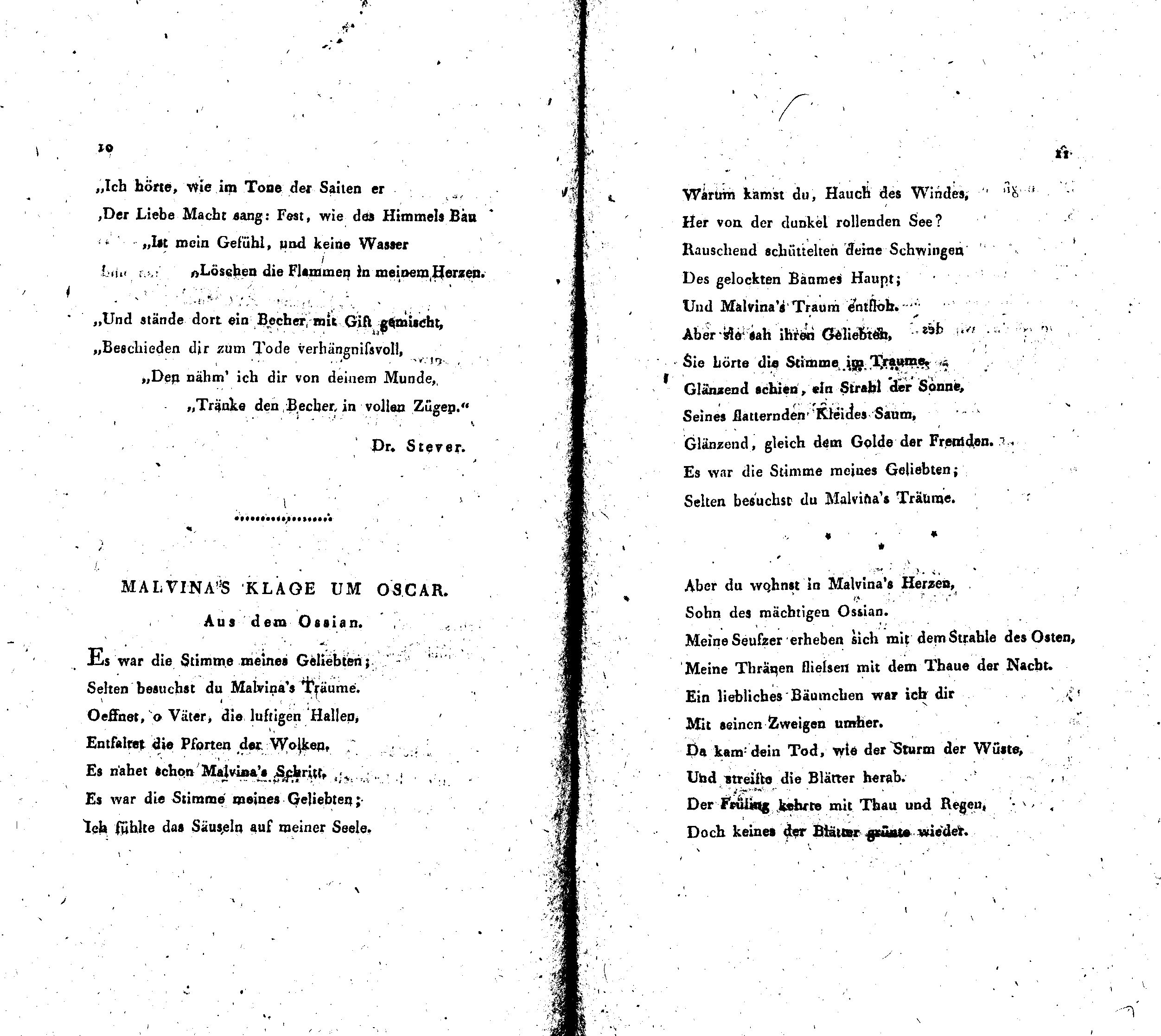 Inländisches Museum [1/3] (1820) | 8. (10-11) Main body of text