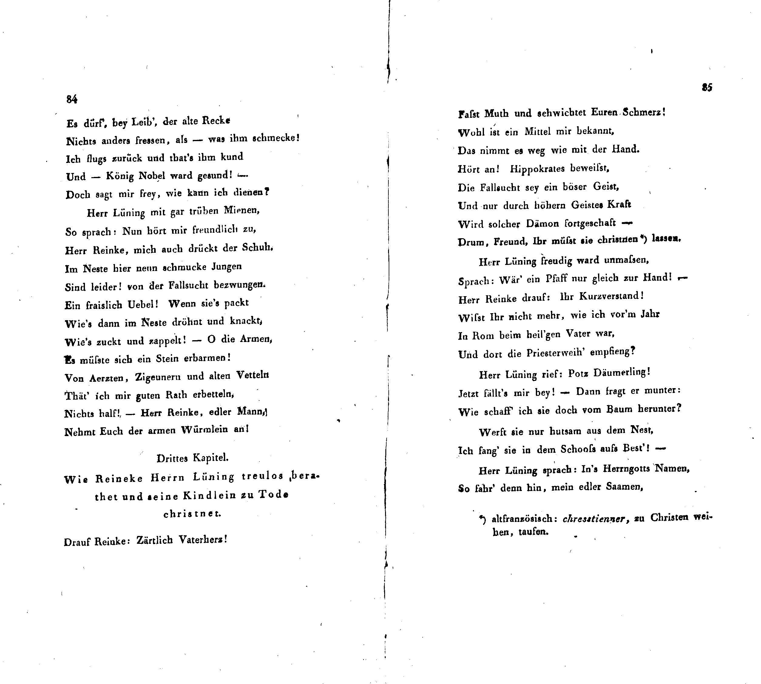 Inländisches Museum [1/3] (1820) | 47. (84-85) Основной текст
