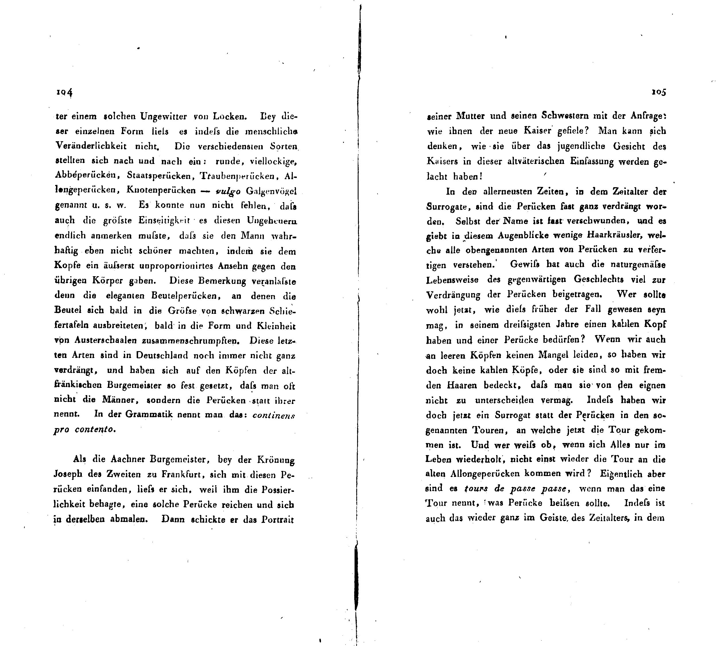 Inländisches Museum [1/3] (1820) | 57. (104-105) Основной текст