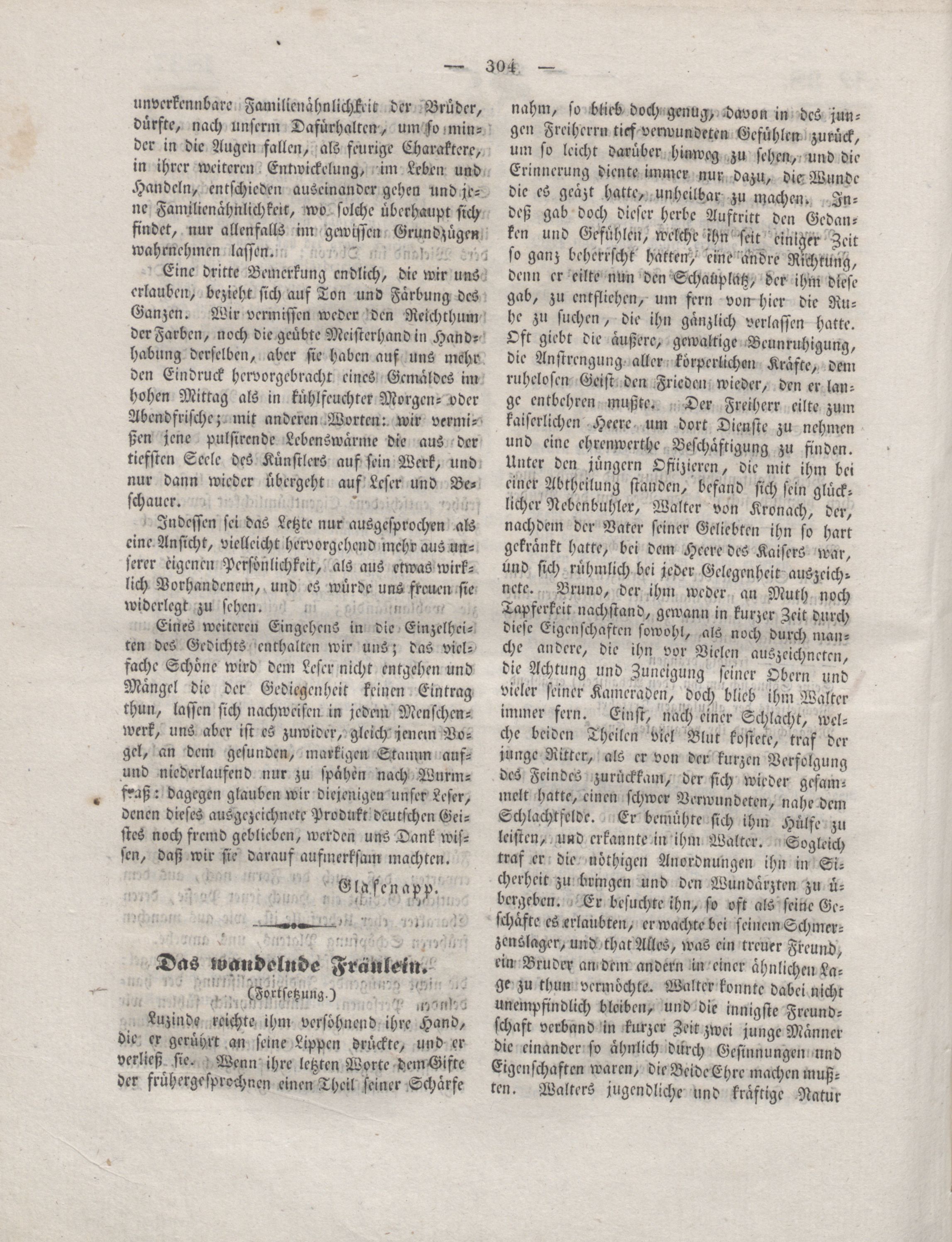 Der Refraktor [1837] (1837) | 20. (304) Haupttext