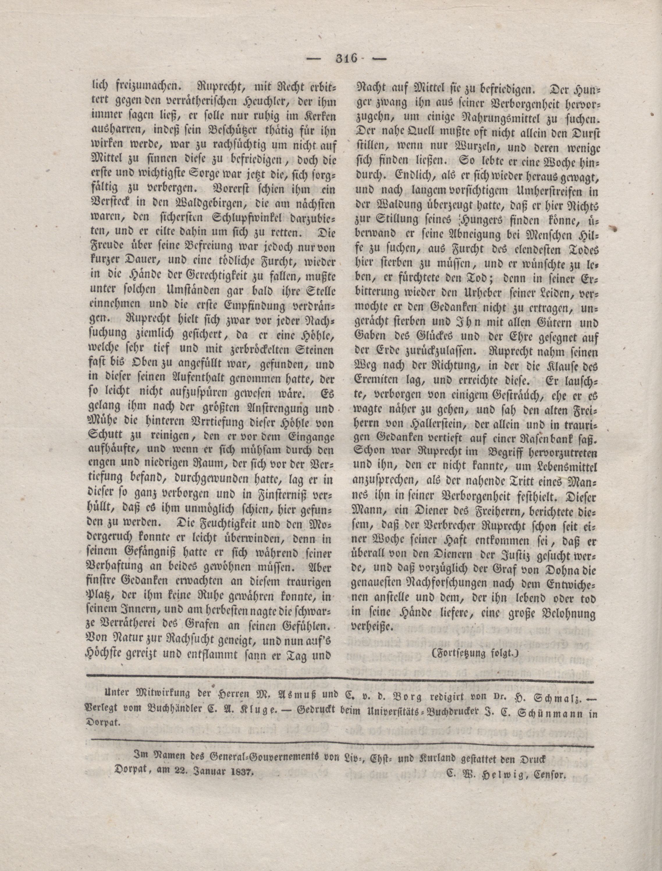 Der Refraktor [1837] (1837) | 32. (316) Haupttext