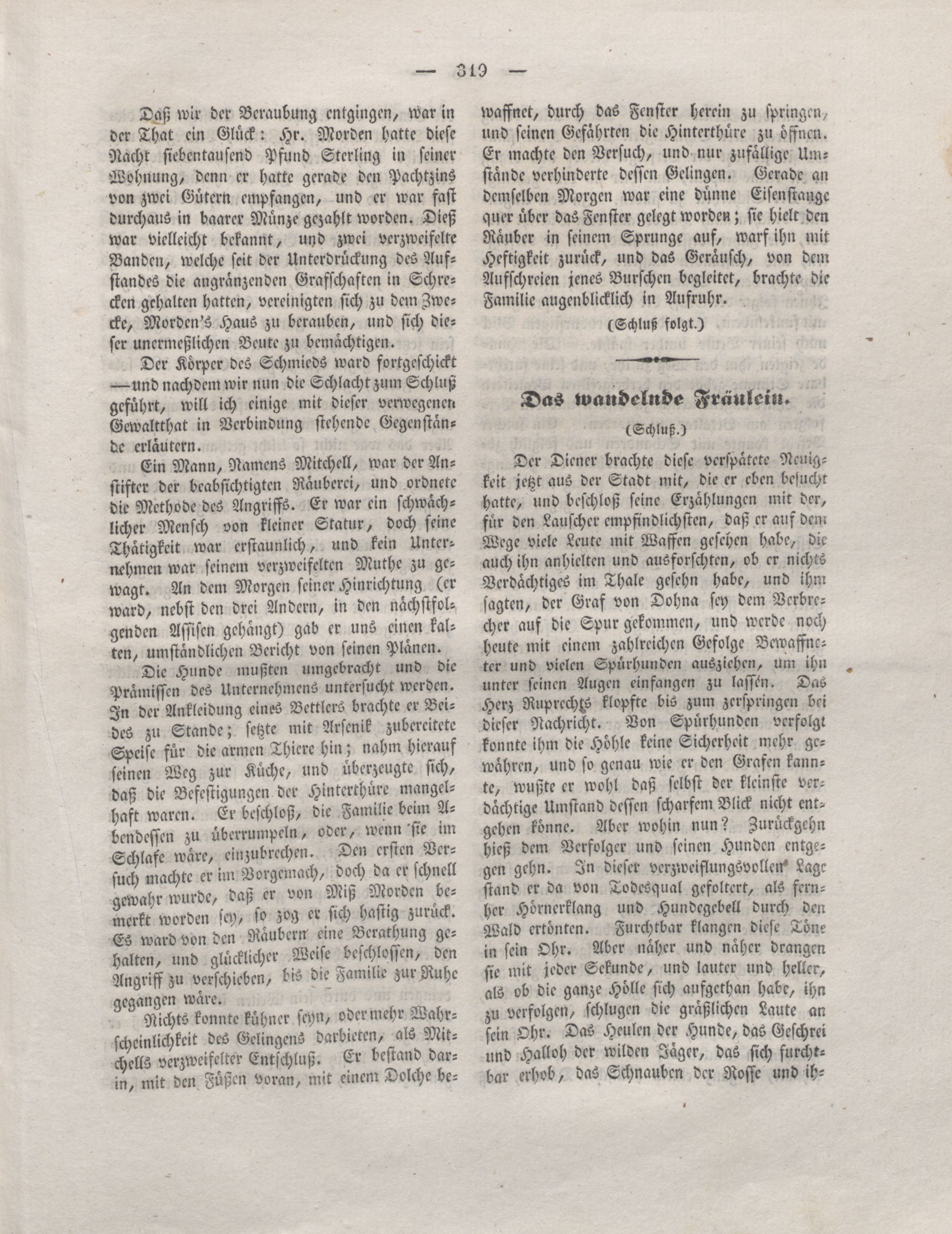 Der Refraktor [1837] (1837) | 35. (319) Põhitekst