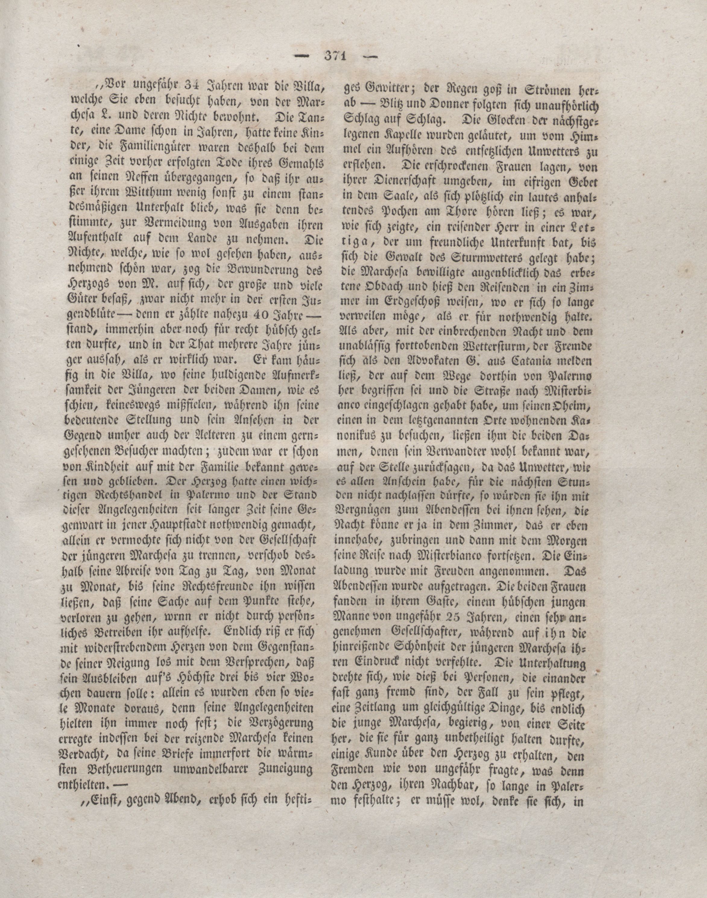Der Refraktor [1837] (1837) | 87. (371) Haupttext