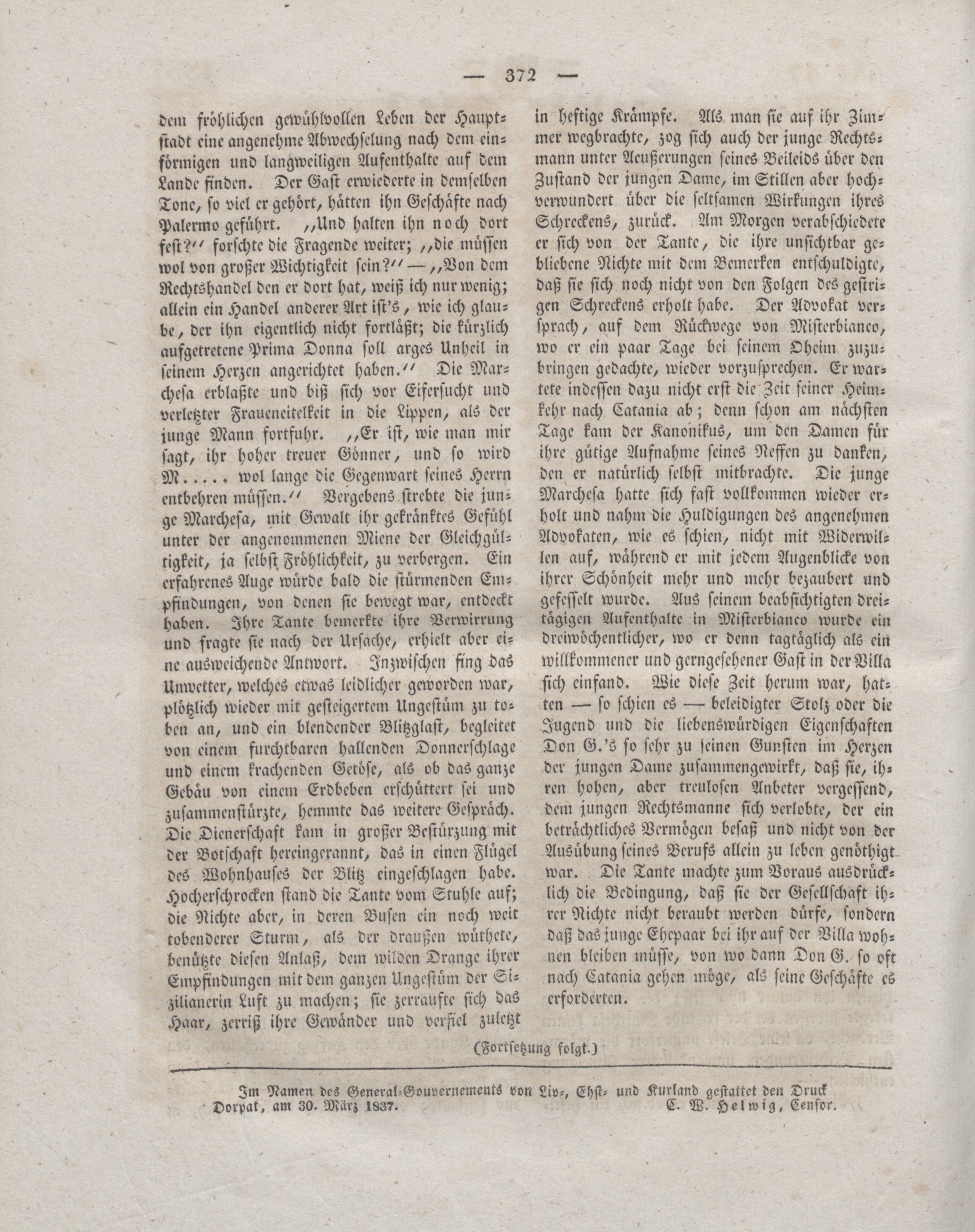 Der Refraktor [1837] (1837) | 88. (372) Haupttext