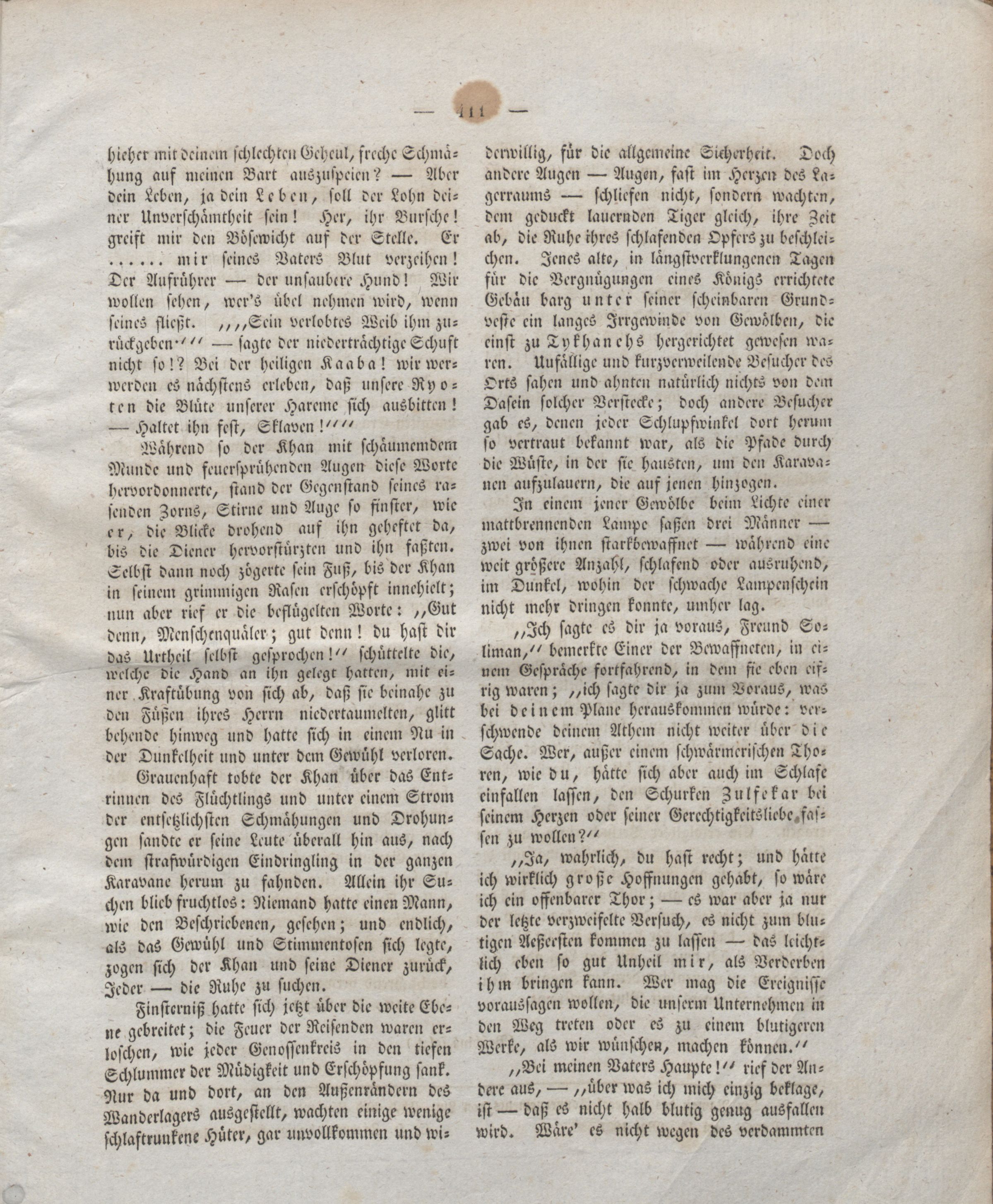 Der Refraktor [1837] (1837) | 127. (411) Põhitekst