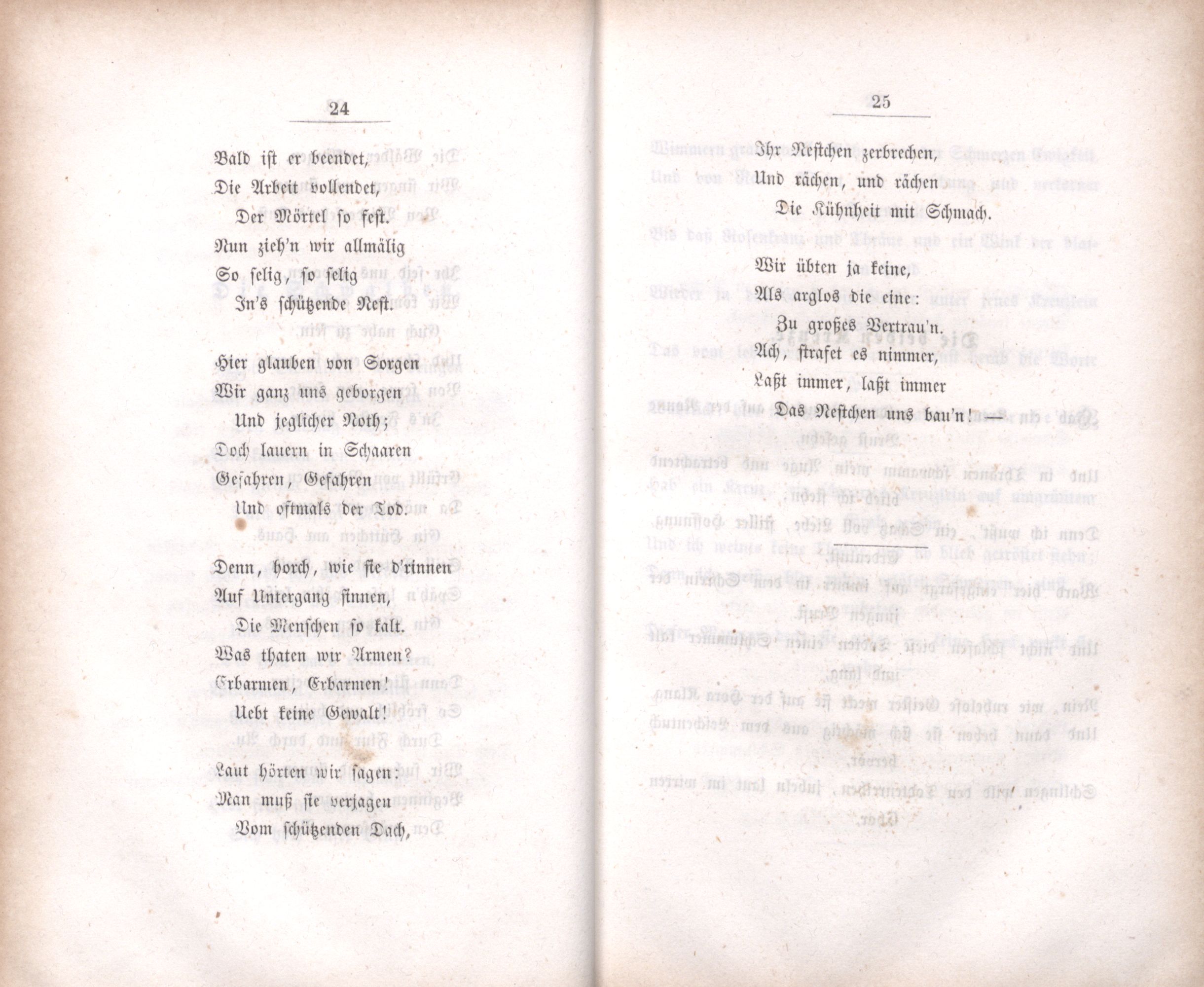 Gedichte (1848) | 18. (24-25) Põhitekst