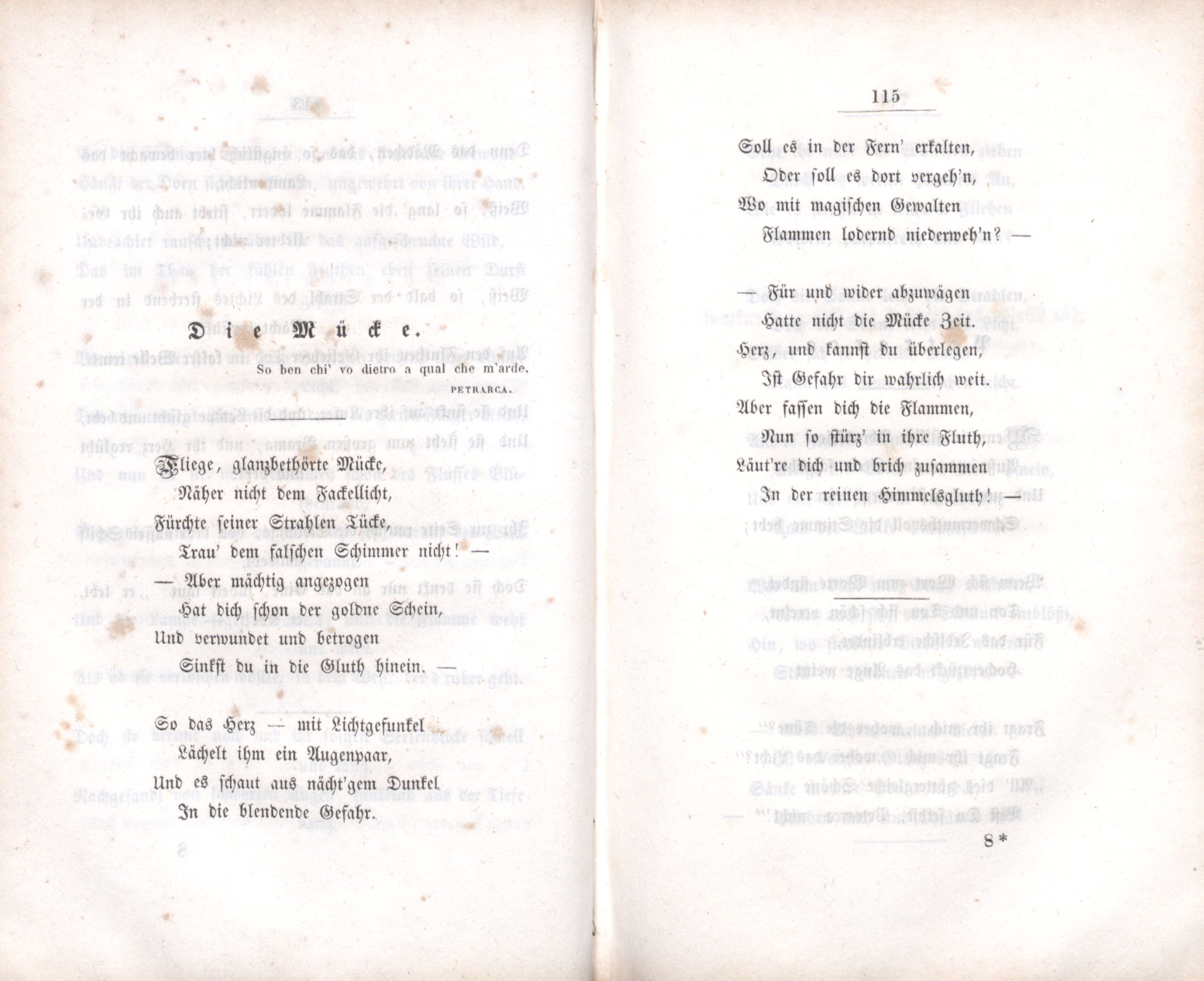 Die Mücke (1848) | 1. (114-115) Haupttext